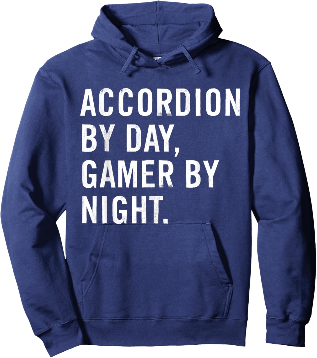 Accordion By Day Gamer By Night Hoodie - Hoodie | Navy