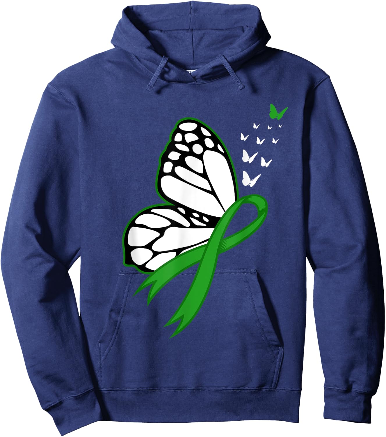 Gift cancer sick, liver cancer Hoodie - Hoodie | Navy