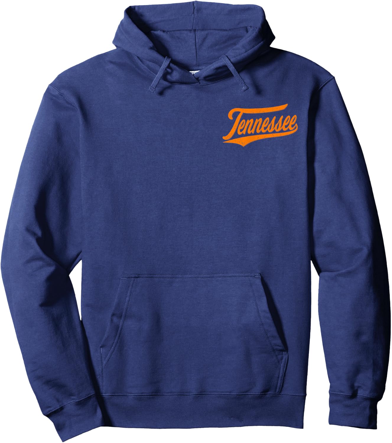 Tennessee Varsity Script Vintage Retro Sports Jersey Style Hoodie - Hoodie | Navy