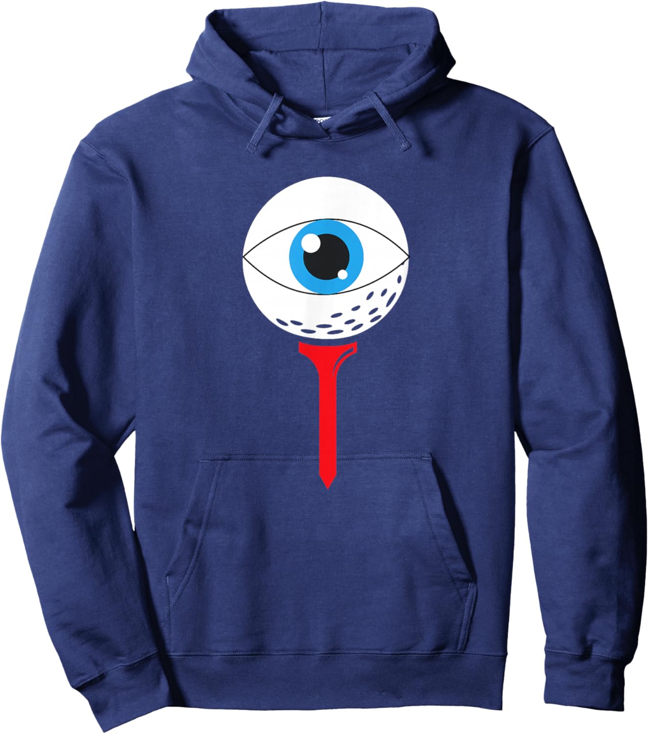 IT Information Technology Funny Eye Hoodie - Hoodie | Navy