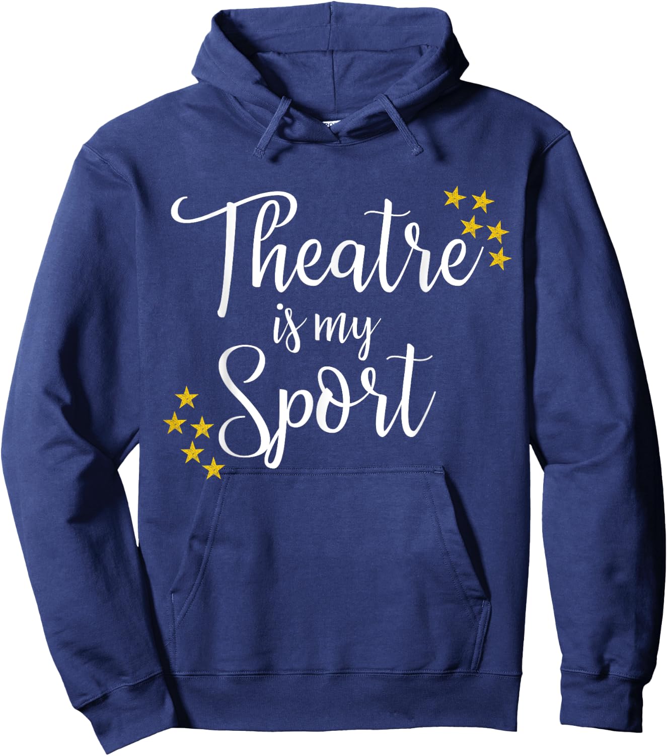 Theatre Is My Sport Musical Drama Teen Girls Youth Kids Hoodie - Hoodie | Navy
