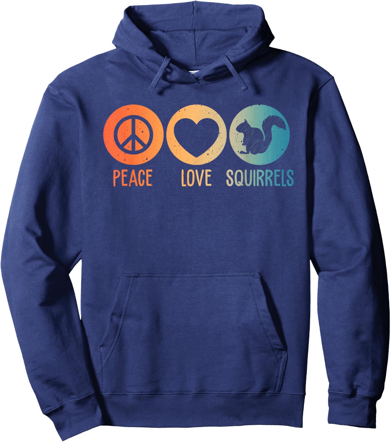 Funny Squirrel Novelty Design Squirrel Lover Men Women Kids Hoodie - Hoodie | Navy