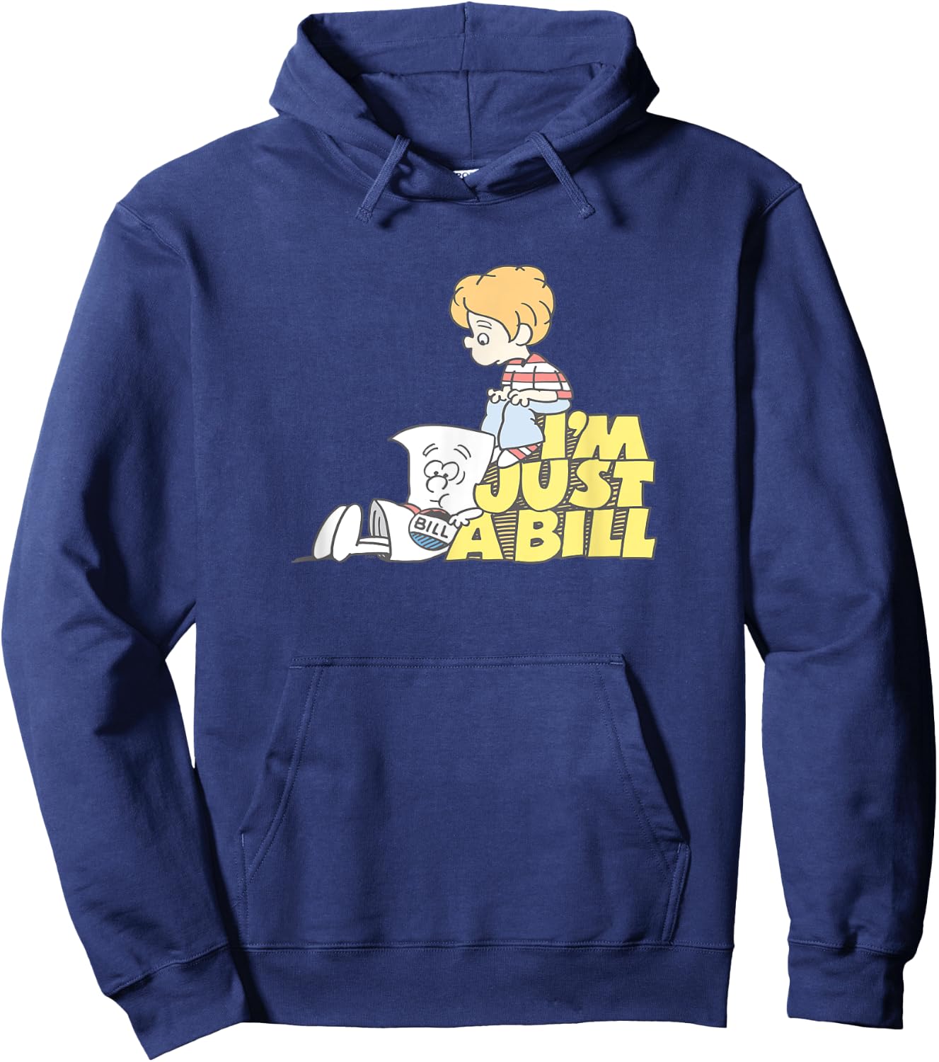 Ripple Junction x Schoolhouse Rock I'm Just A Bill Hoodie - Hoodie | Navy