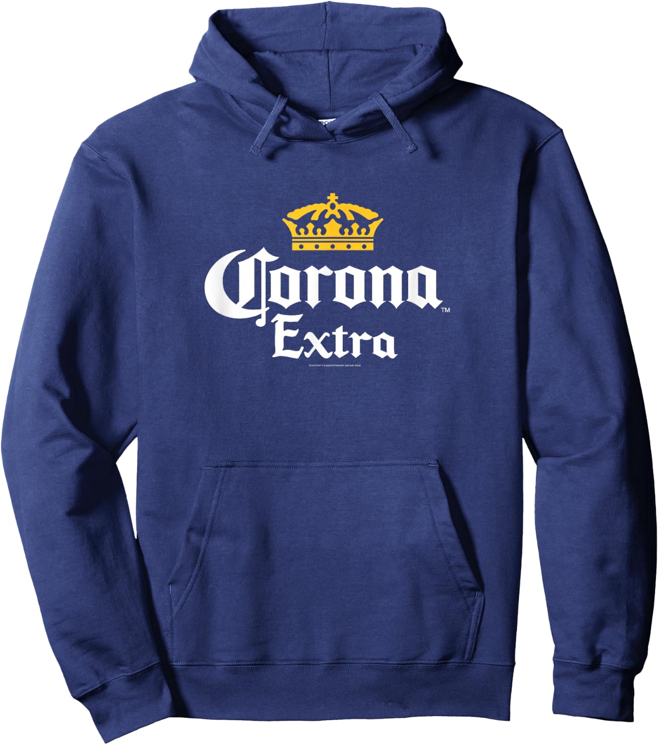 Officially Licensed Corona Extra Crown Logo Hoodie - Hoodie | Navy