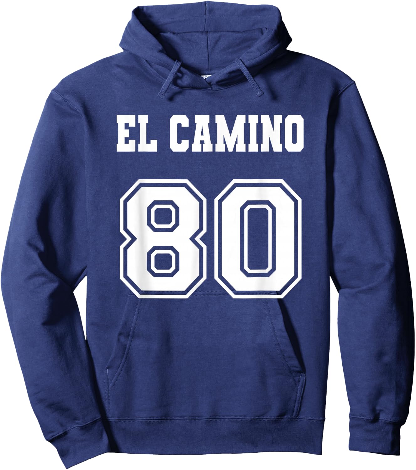 Jersey Style El Camino 80 1980 Hoodie - Hoodie | Navy