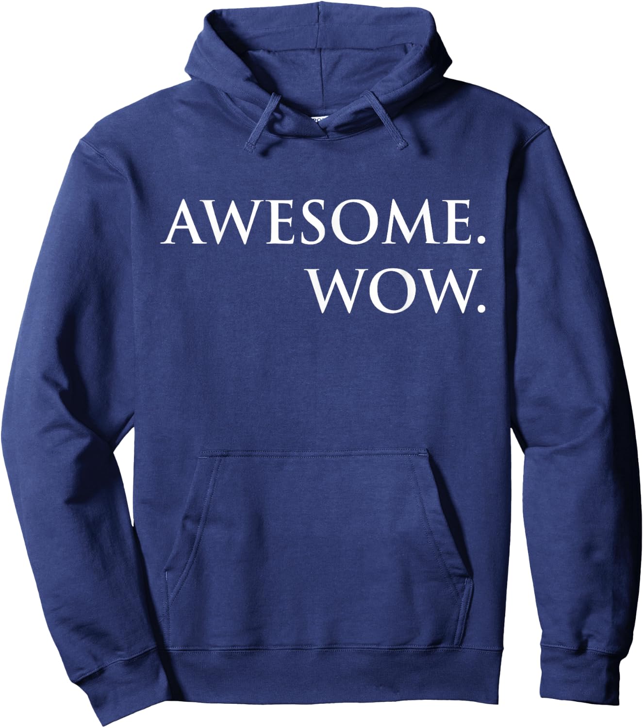 Awesome. Wow. Hoodie - Hoodie | Navy