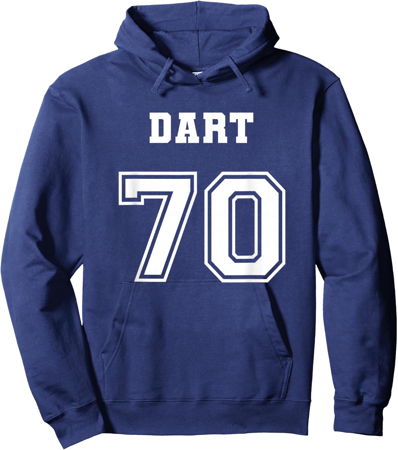 Jersey Style Dart 70 1970 Old School Muscle Classic Car Hoodie - Hoodie | Navy