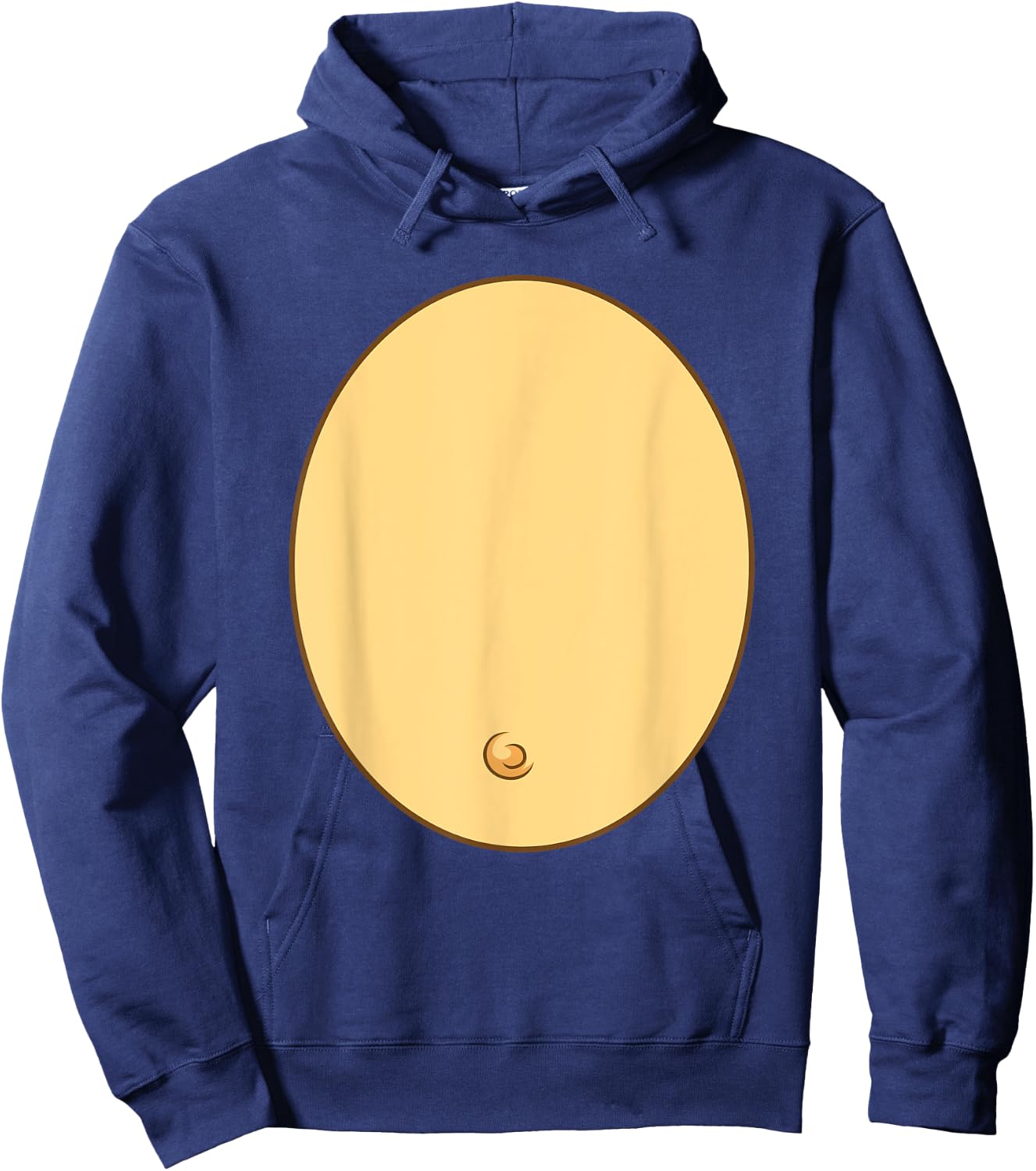 Funny Monkey Belly Costume Kids Adult Halloween Hoodie - Hoodie | Navy