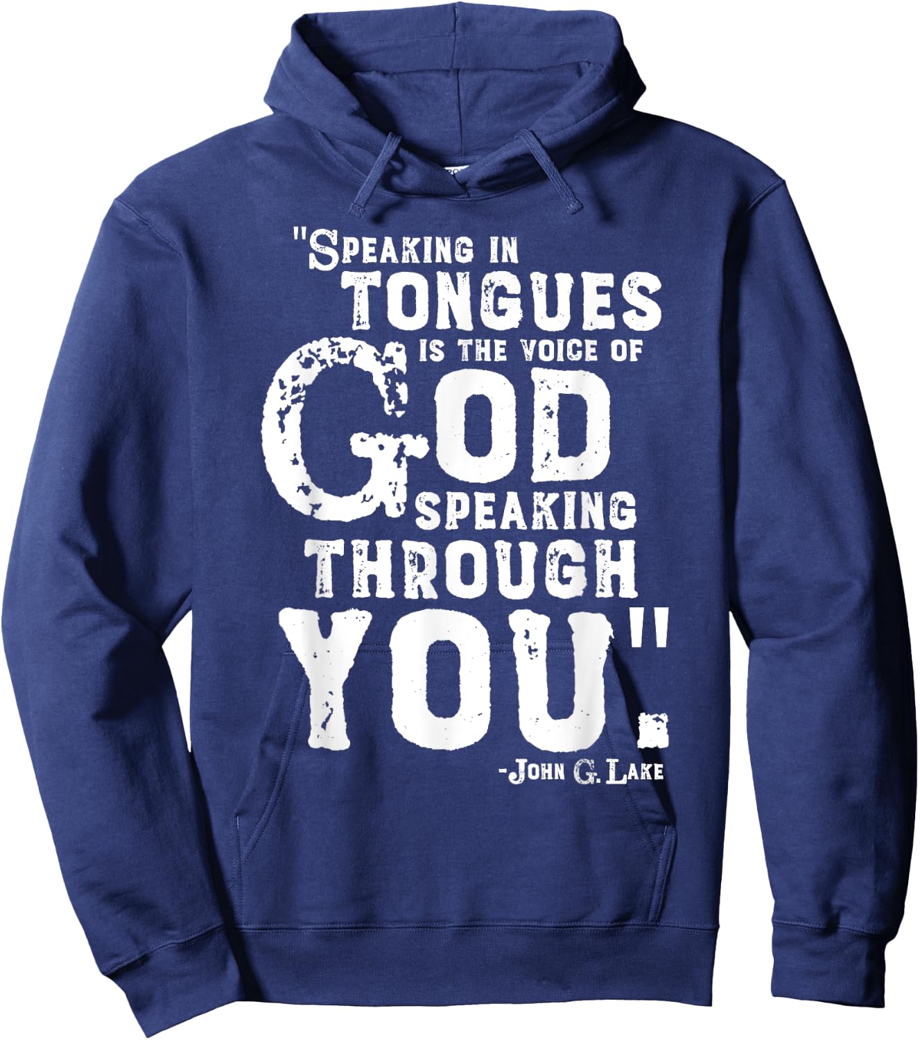 Speaking in Tongues Hoodie - Hoodie | Navy