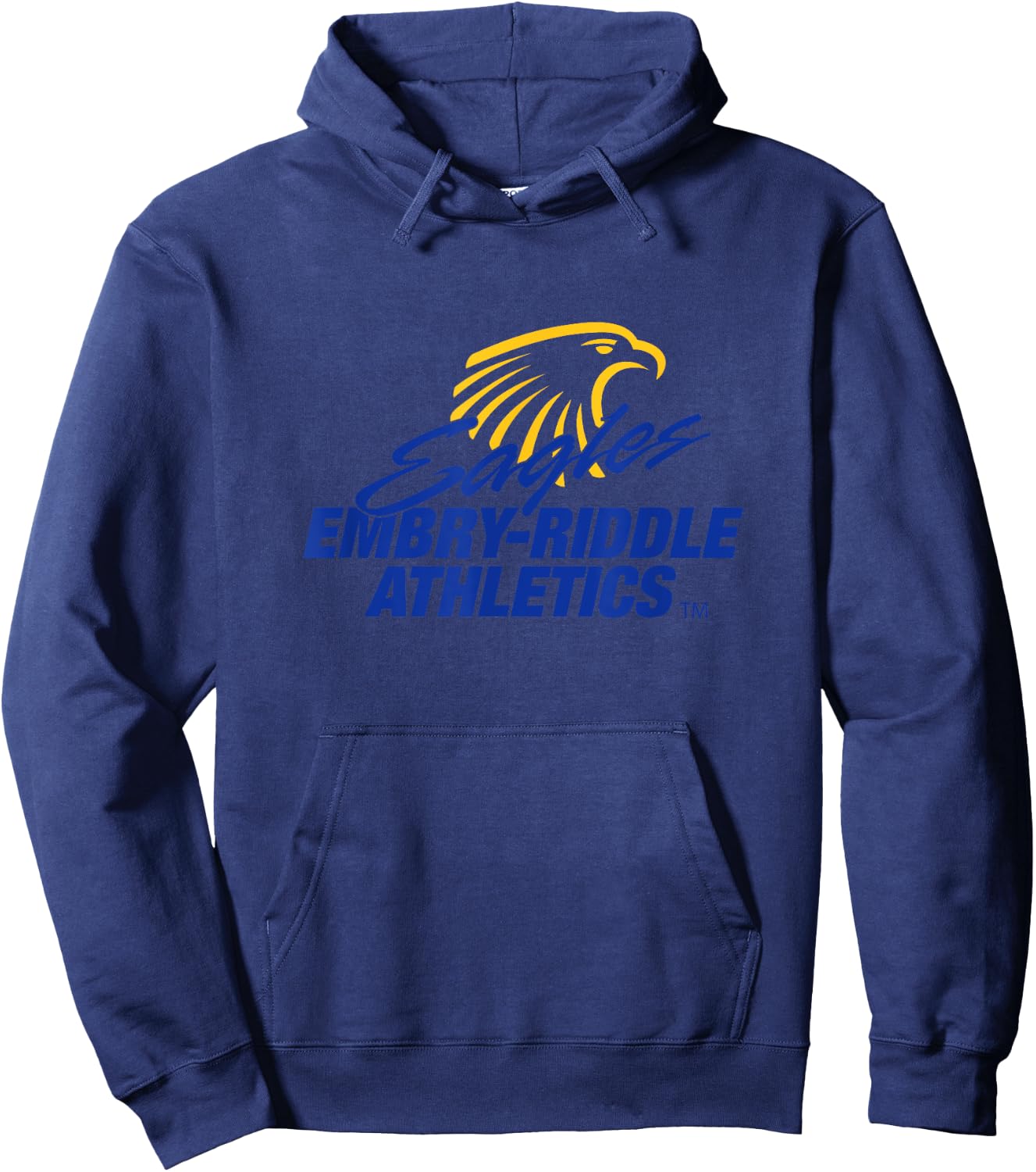 License Champs | Embry Riddle Eagles -Youth Black Hoodie - Hoodie | Navy