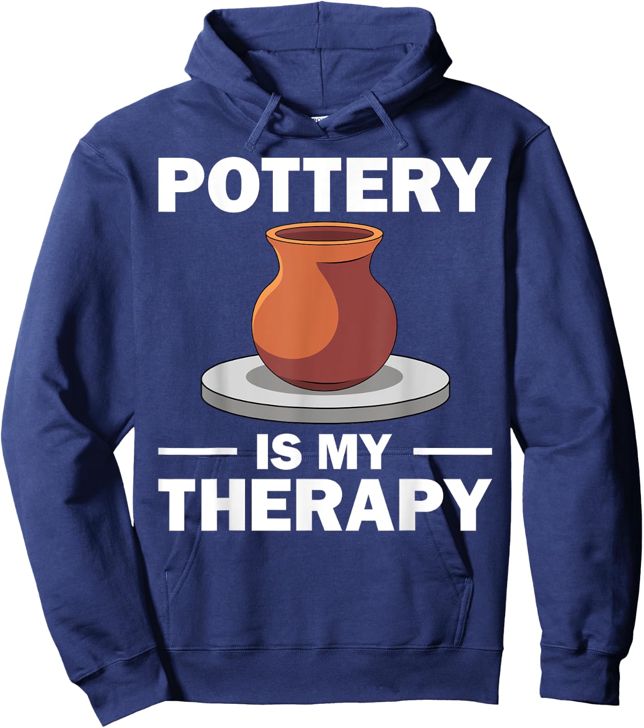 Funny Pottery Gift Women Pottery Artist Cool Potter Hoodie - Hoodie | Navy