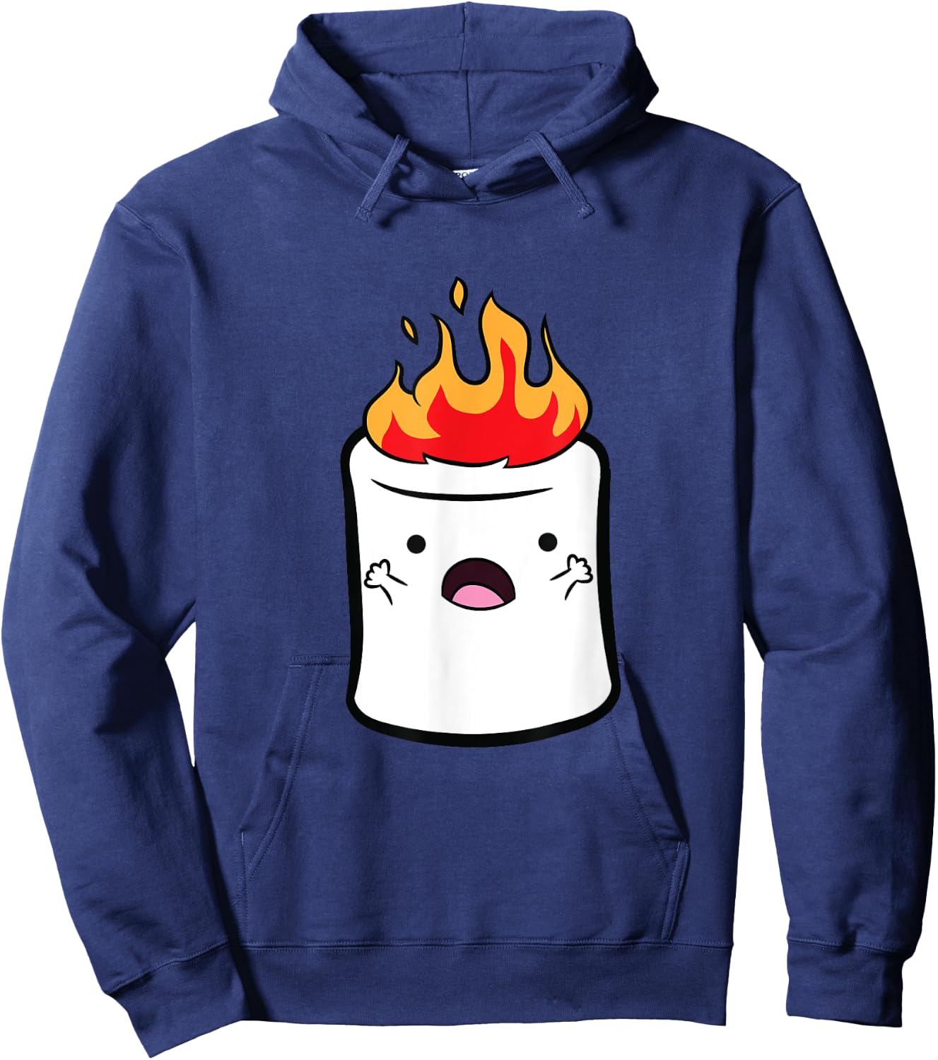 Smores S'mores Camping Marshmallow Halloween Marshmallows Hoodie - Hoodie | Navy