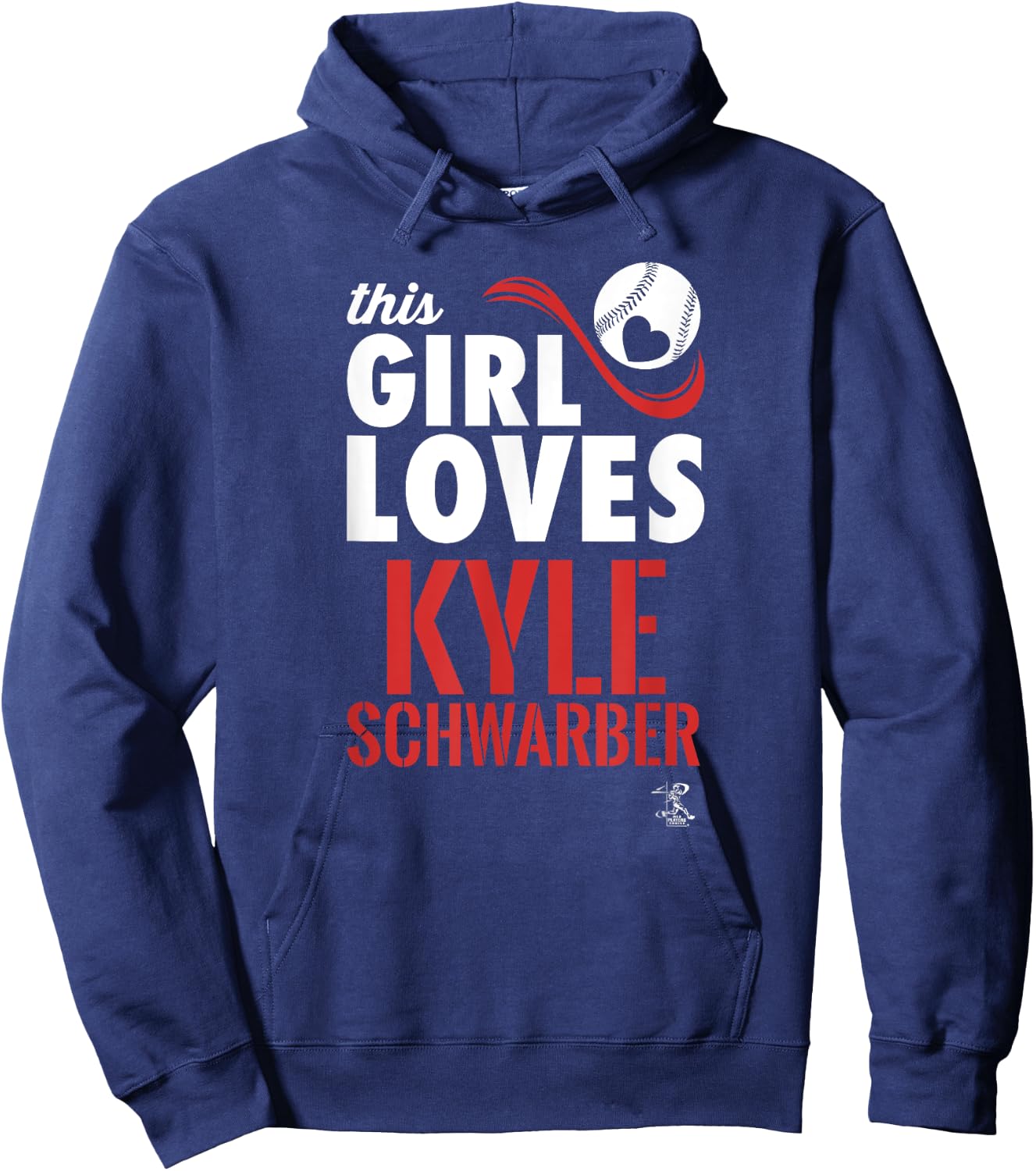 Kyle Schwarber This Girl Loves Gameday Hoodie - Hoodie | Navy
