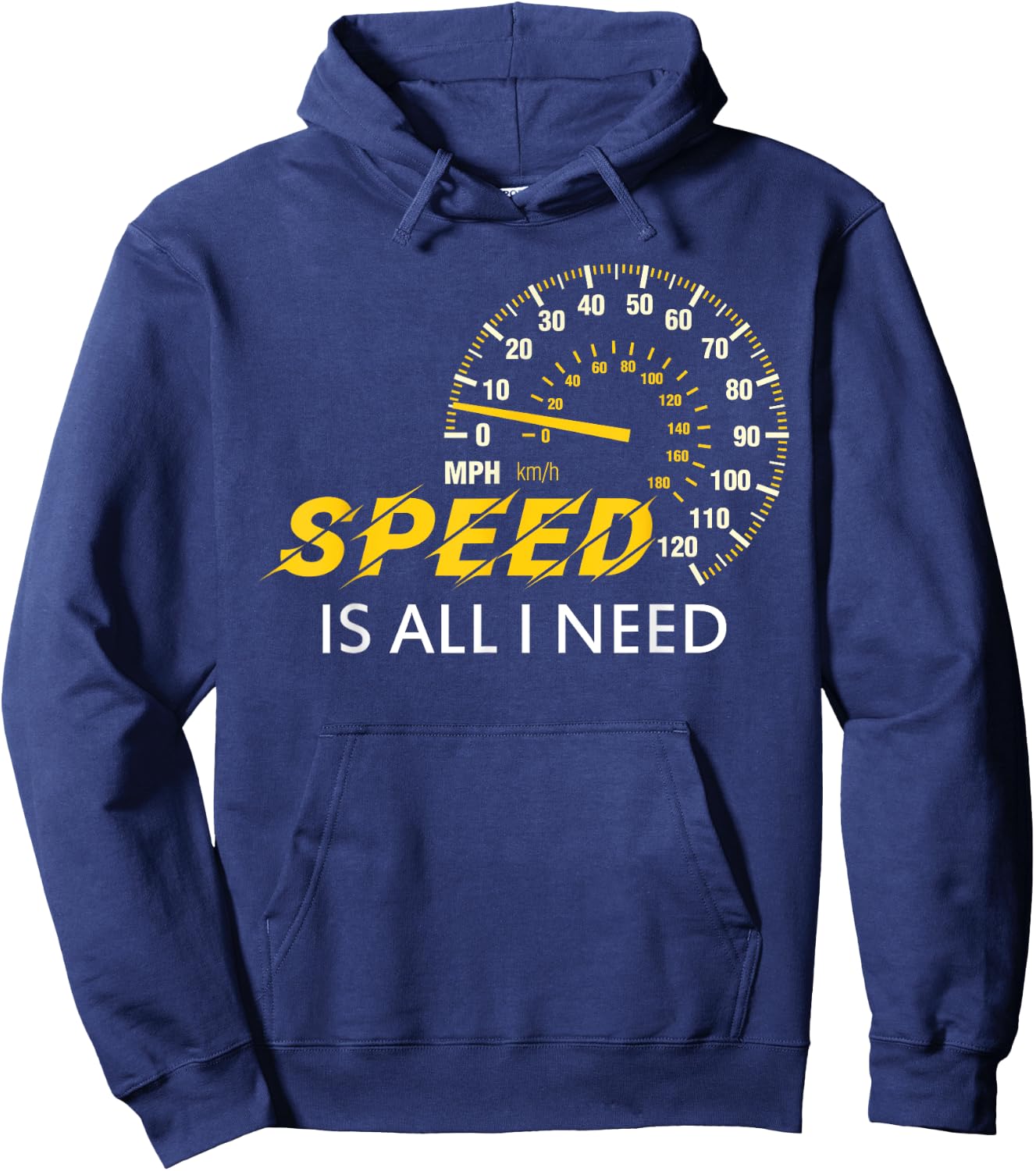 I love Speed , Speed is all I need shirt, Car Lover Gift Hoodie - Hoodie | Navy