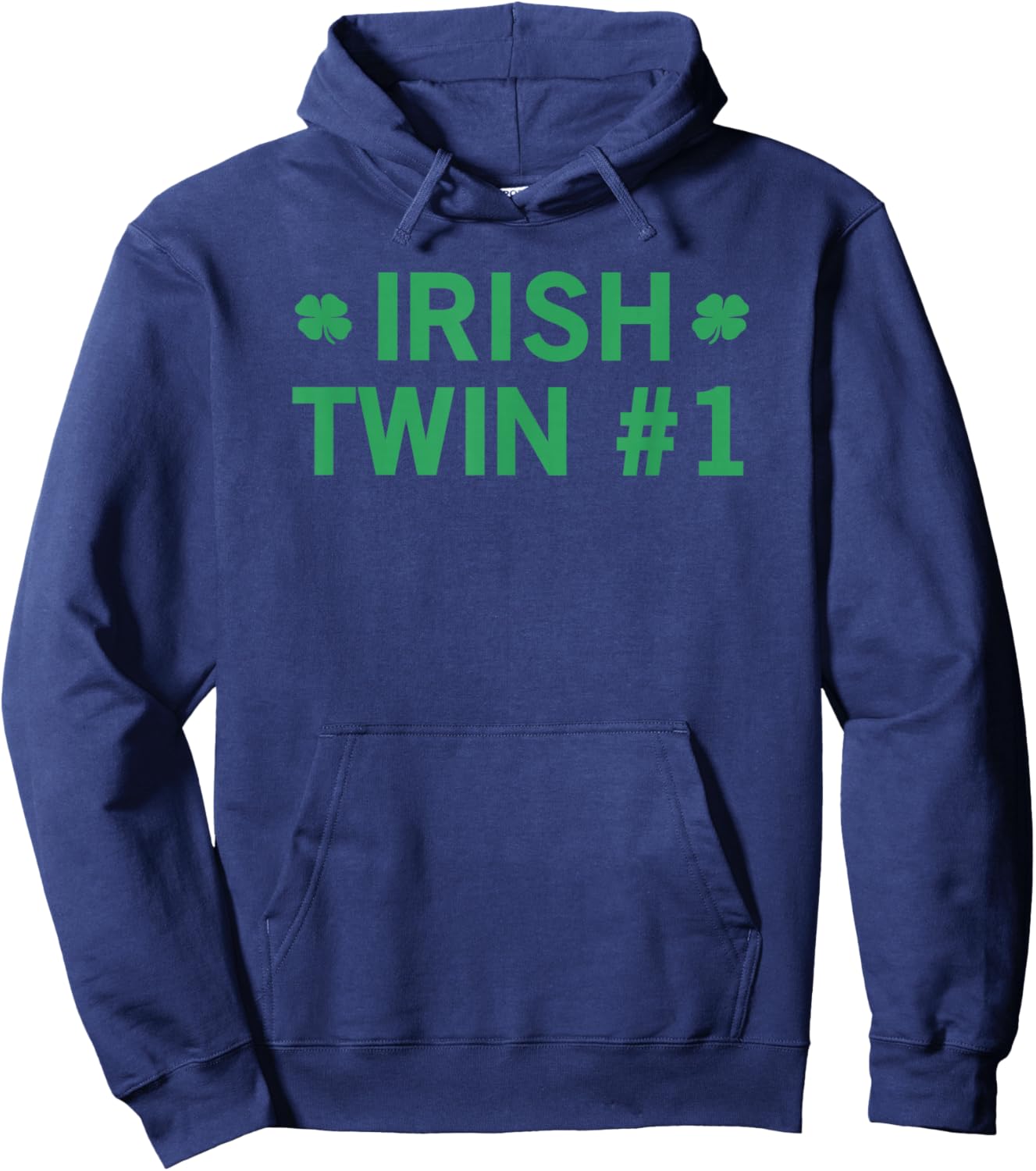 Irish Twin 1 Hoodie - Hoodie | Navy
