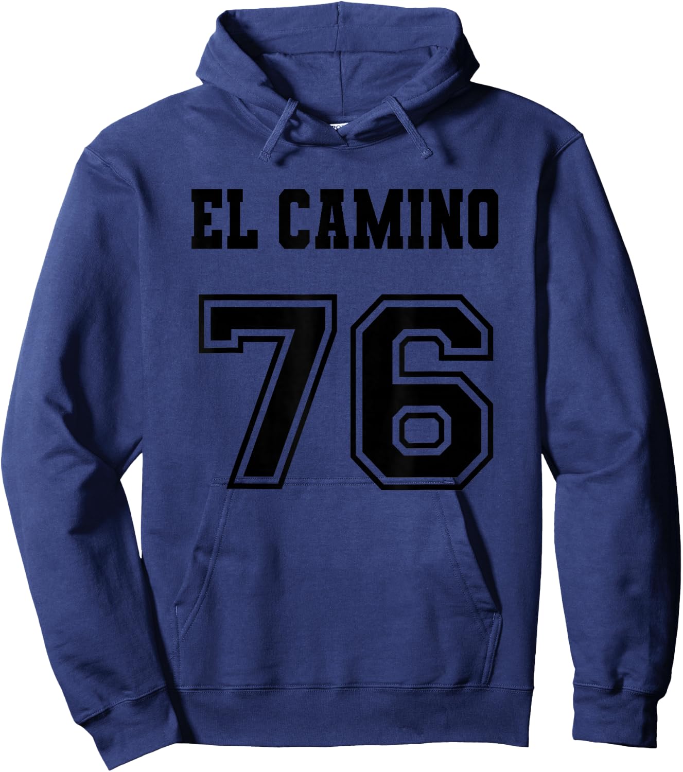 Jersey Style El Camino 76 1976 Hoodie - Hoodie | Navy