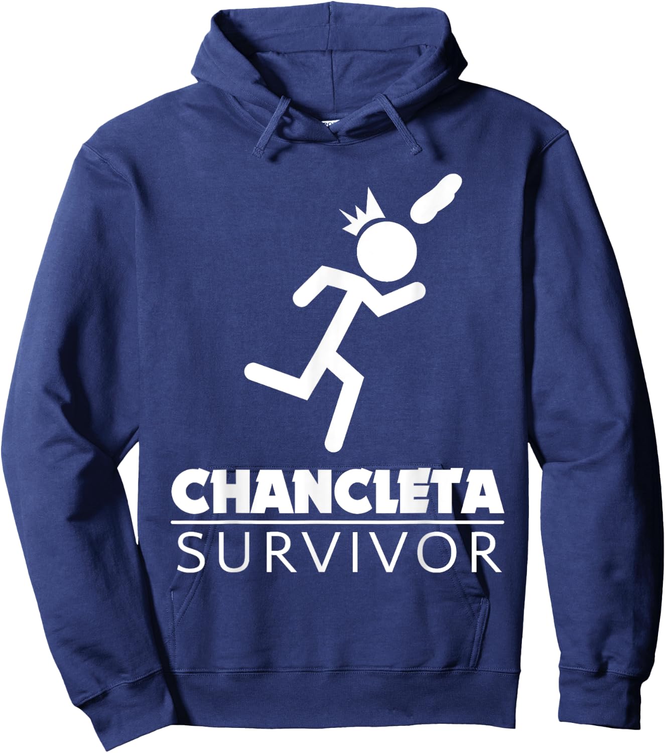 Chancleta Survivor - Puerto Rican Culture - Gift Hoodie - Hoodie | Navy