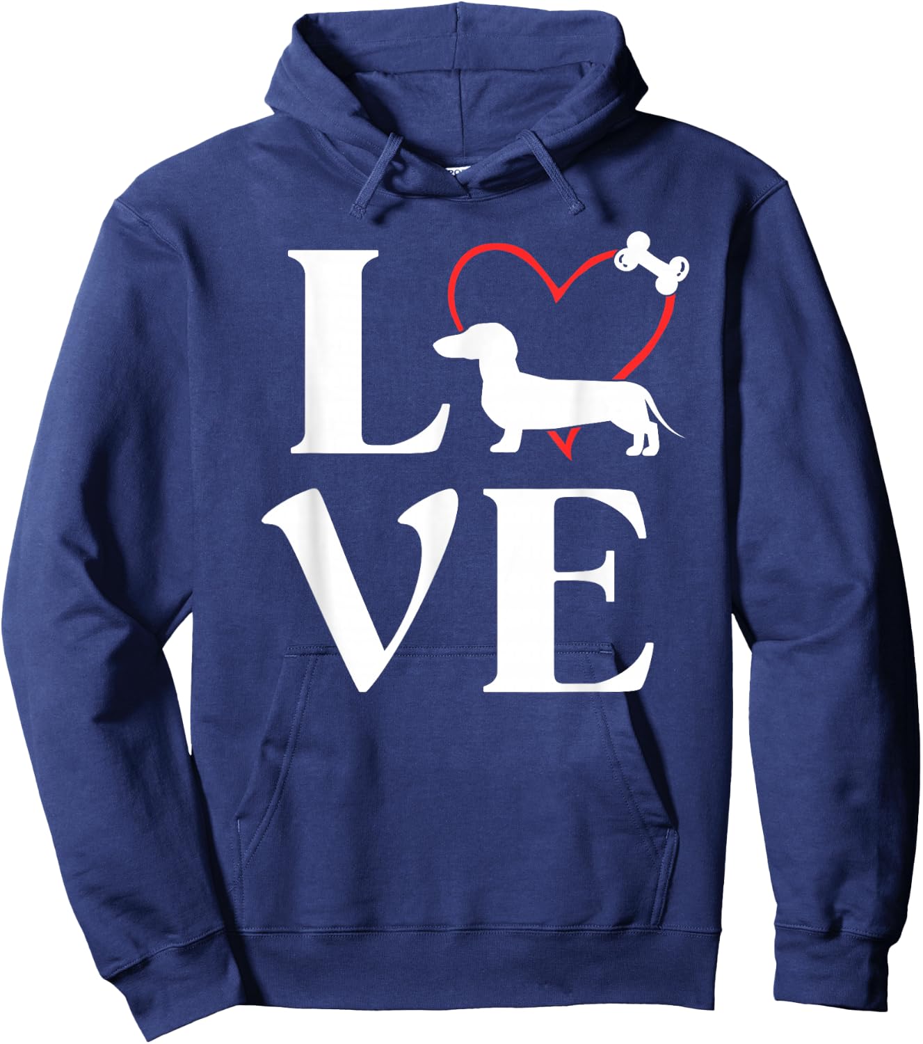 Dachshund Gifts Love Dogs Dog Mama Hoodie - Hoodie | Navy
