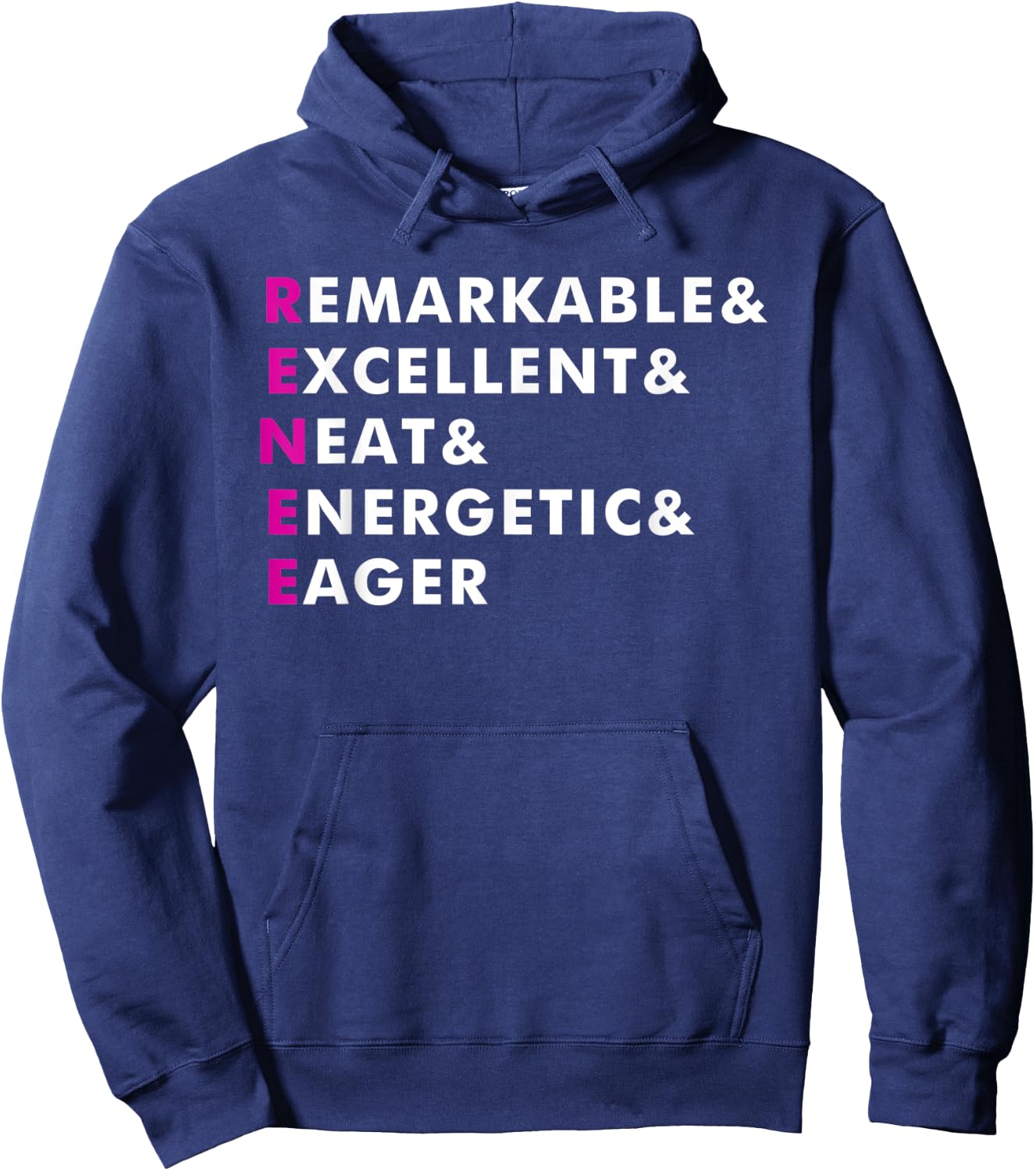 Renee Name Shirt Personalized Gift Hoodie - Hoodie | Navy