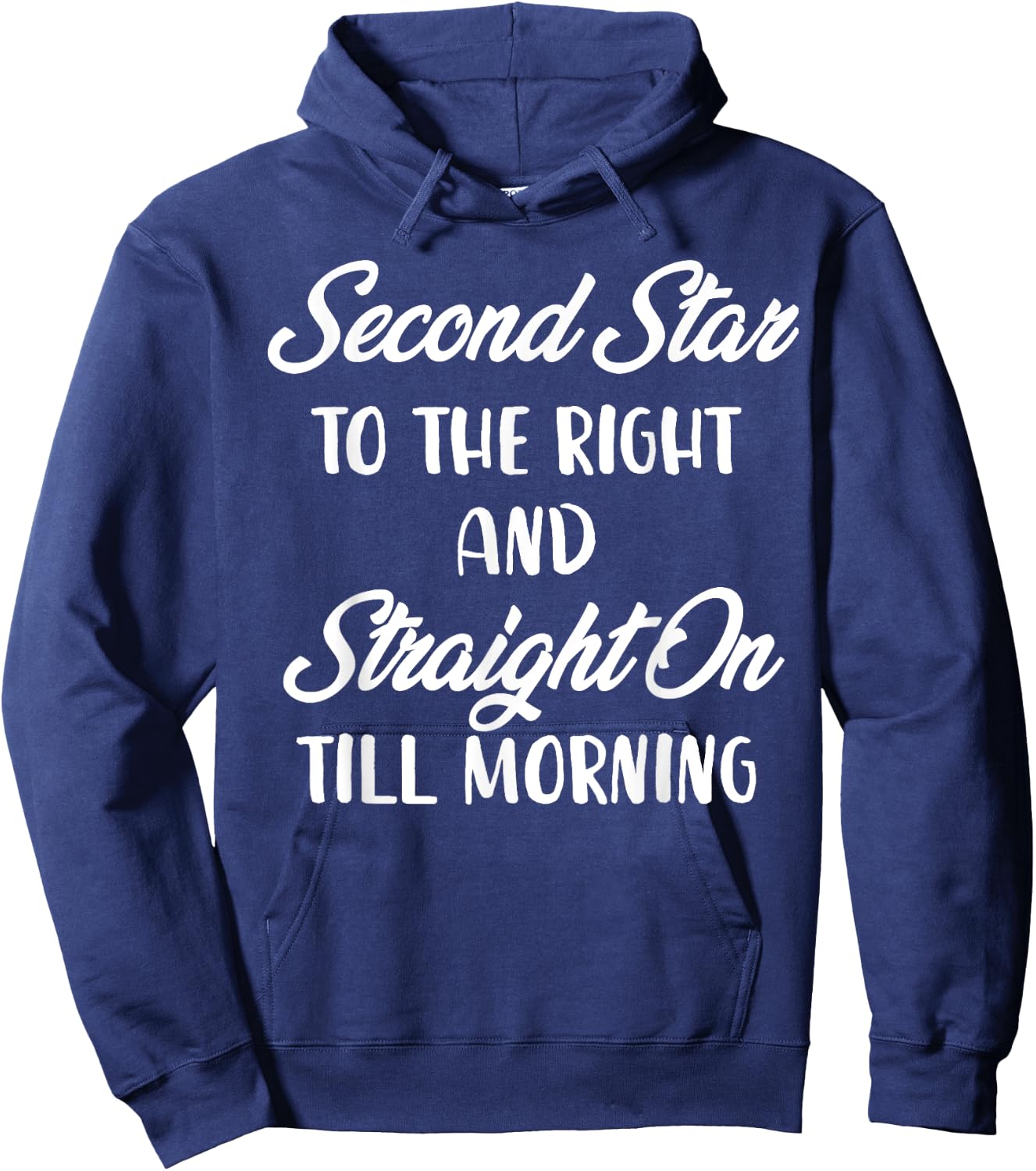 Second Star To The Right Hoodie - Hoodie | Navy