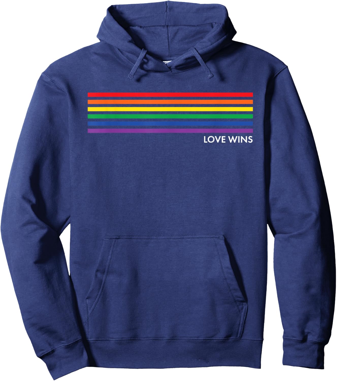 Gay Pride Rainbow Equality Gift Small Hoodie - Hoodie | Navy