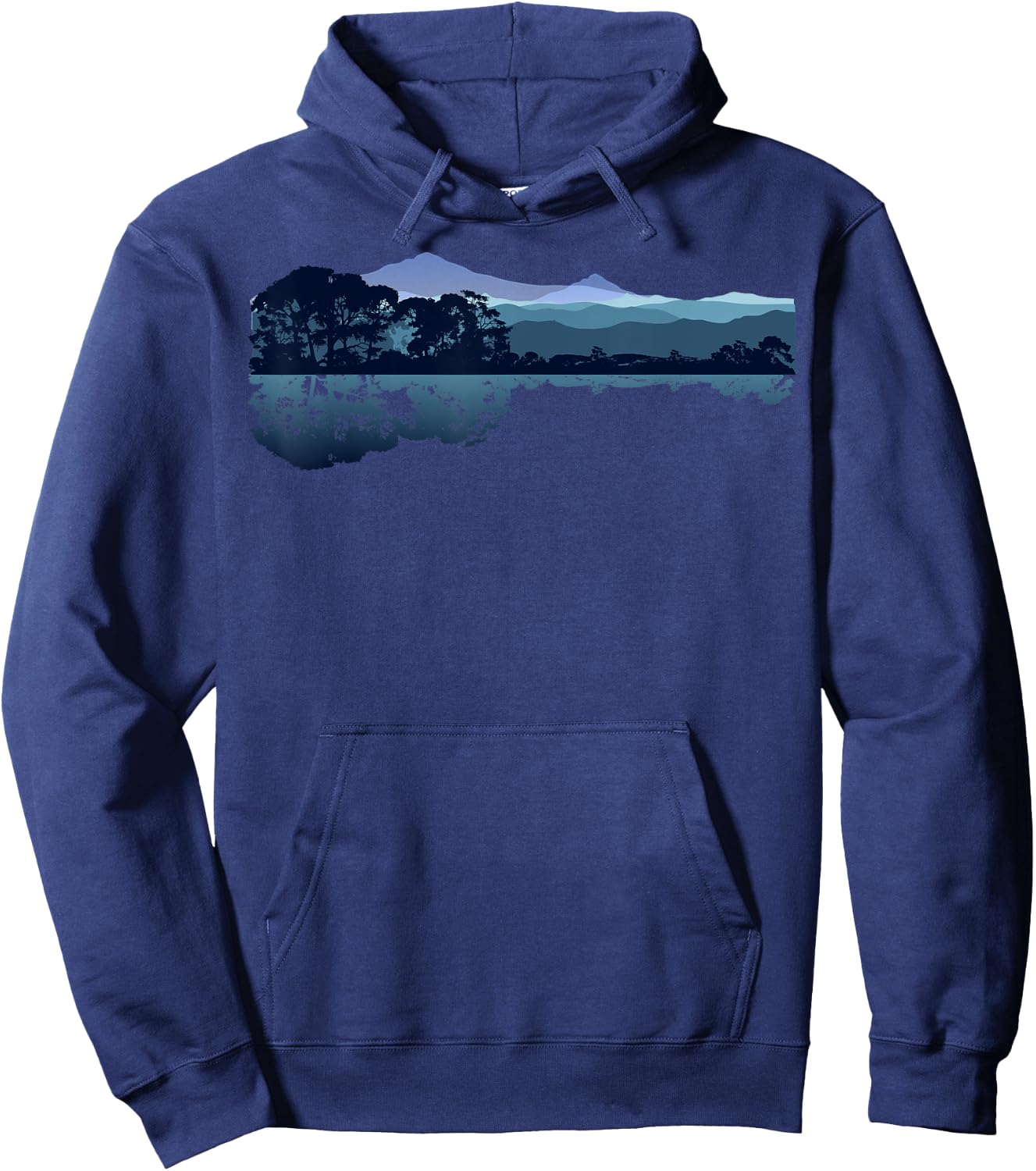 Nature Guitar | Cute Music Environment Lovers Gift Hoodie - Hoodie | Navy