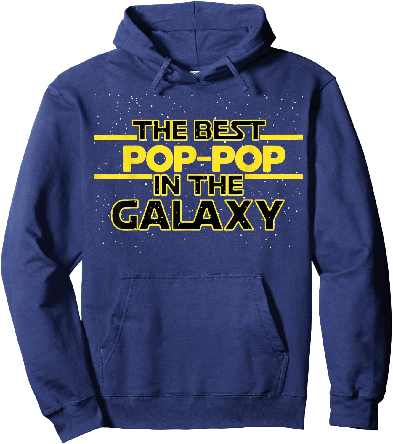 Best Pop-Pop in the Galaxy Birthday Gift Pop Pop Hoodie - Hoodie | Navy