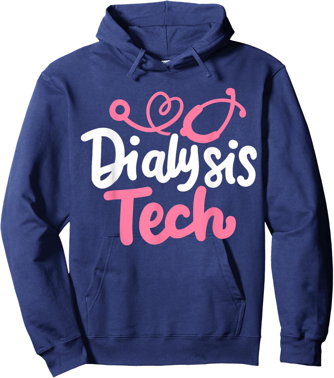 Dialysis Tech Technician Hoodie - Hoodie | Navy