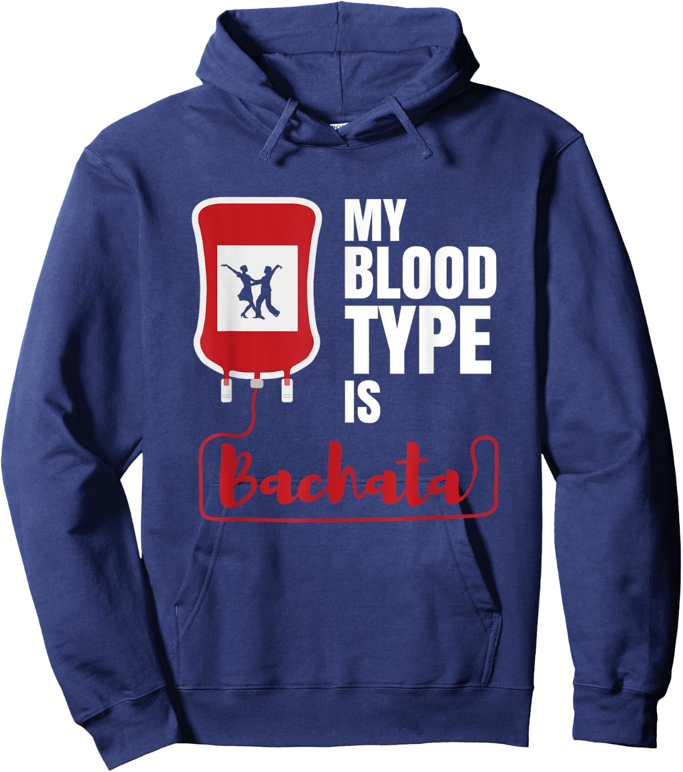 Bachata Gift Latin Dance Dancing Dancer Reggaeton Bachata Hoodie - Hoodie | Navy