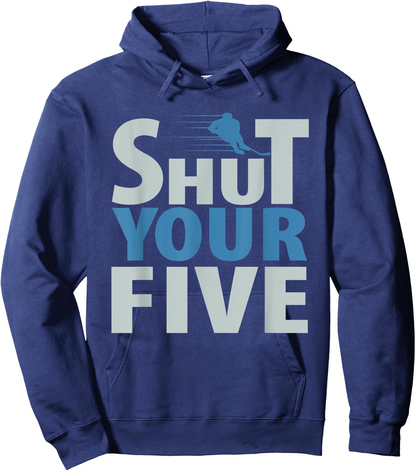 Shure your five hilarious hockey lover design Hoodie - Hoodie | Navy