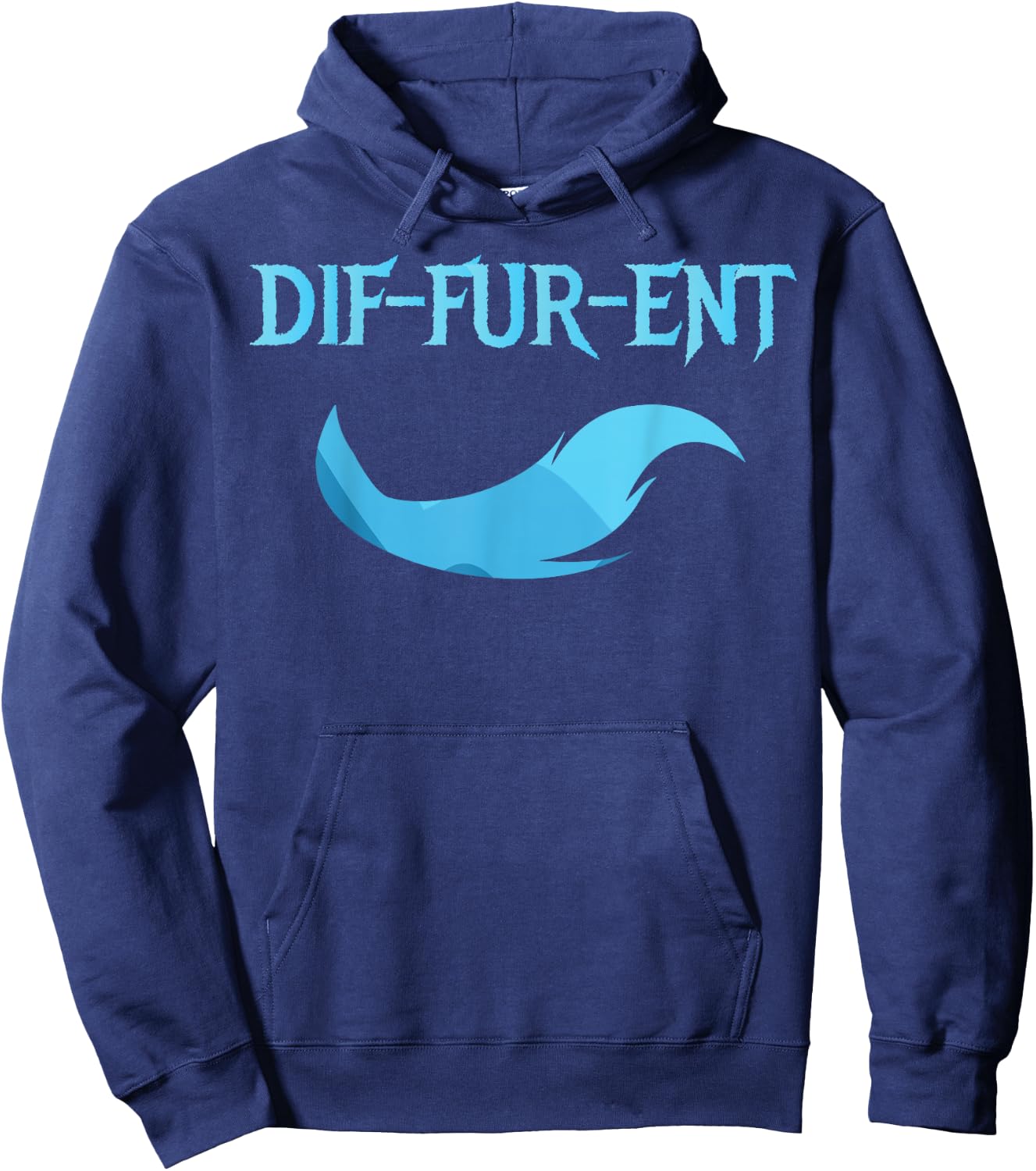 Diffurent Furry Fandom Furries Fan Designs Men Women Kids Hoodie - Hoodie | Navy