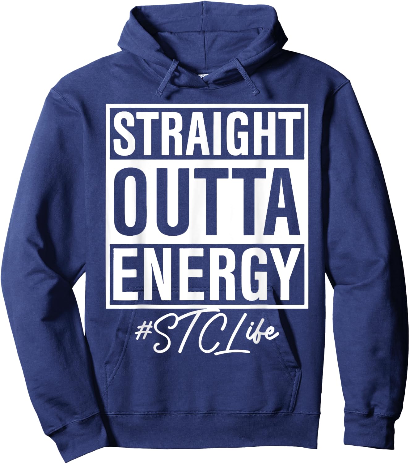 Straight Outta Energy STC Life Hoodie - Hoodie | Navy