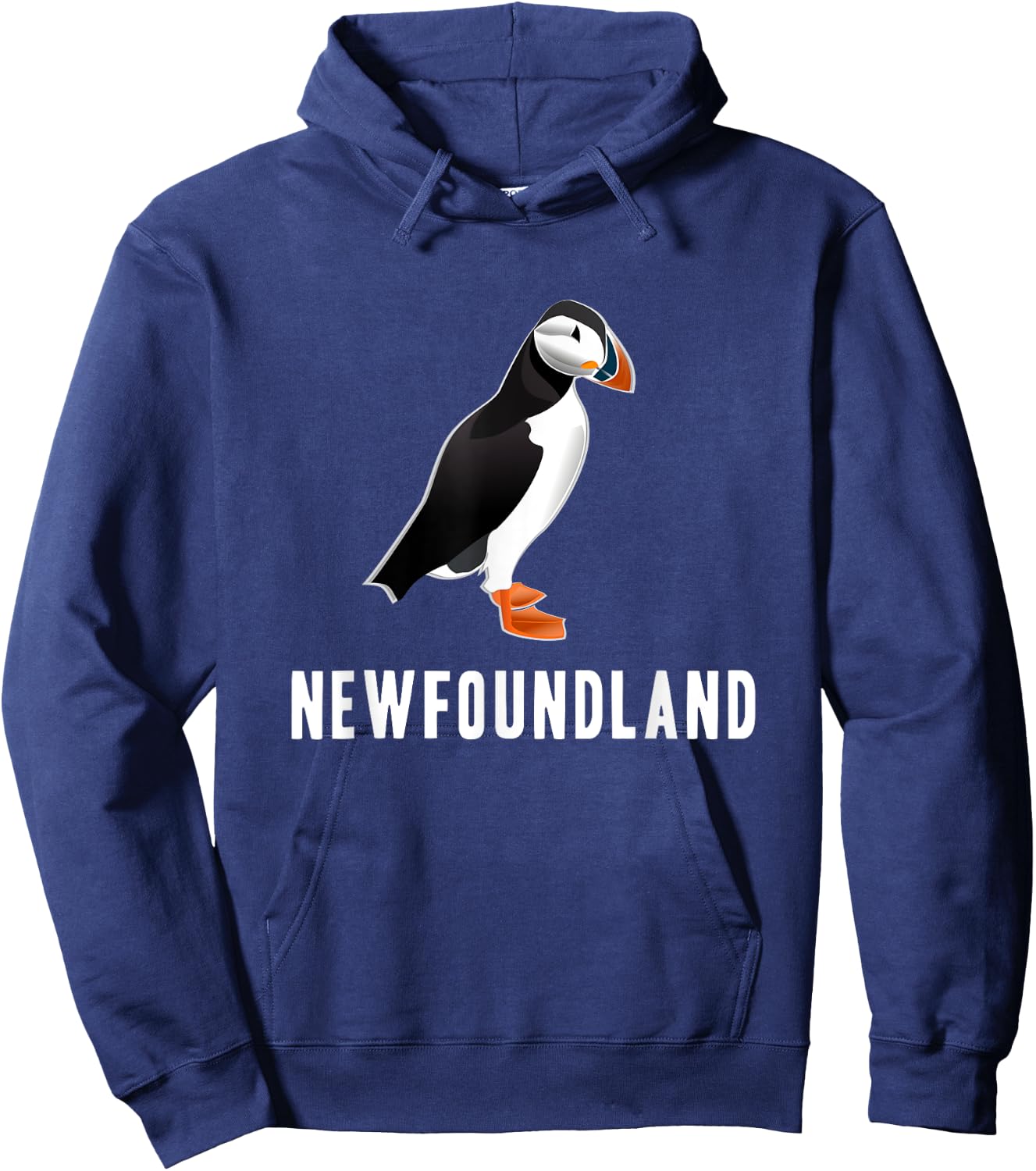 Puffin Newfoundland Canada Souvenir Gift Hoodie - Hoodie | Navy