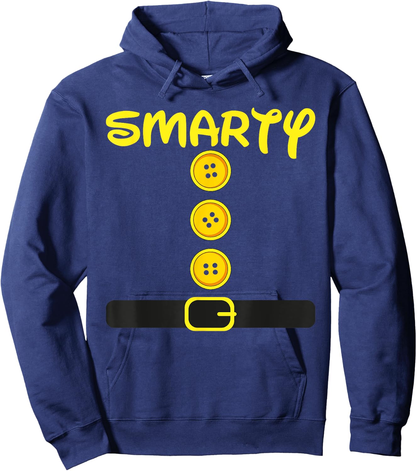 Smarty Dwarf Halloween Family Group Color Matching Costume Hoodie - Hoodie | Navy