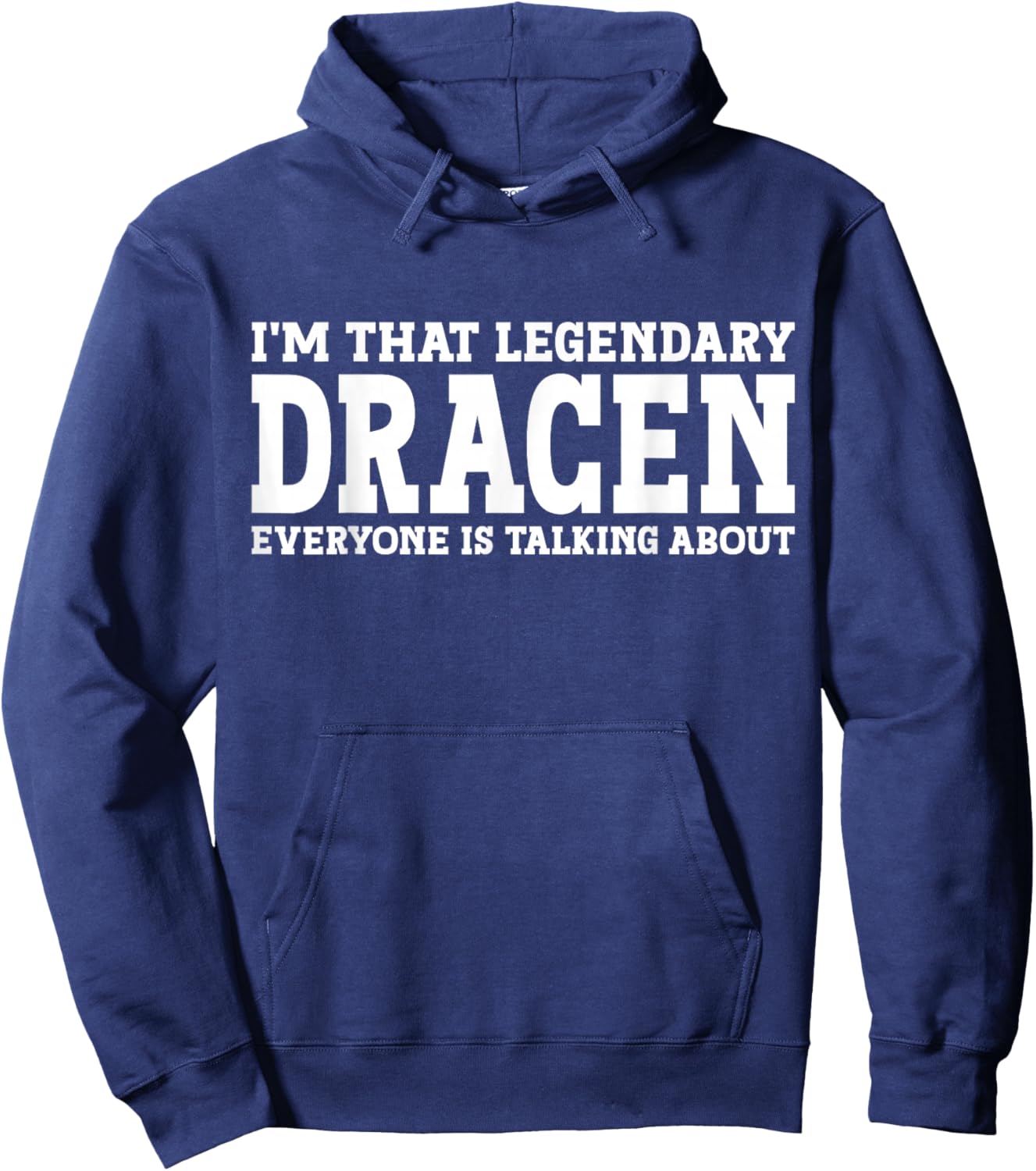 Dracen Personal Name First Name Funny Dracen Hoodie - Hoodie | Navy