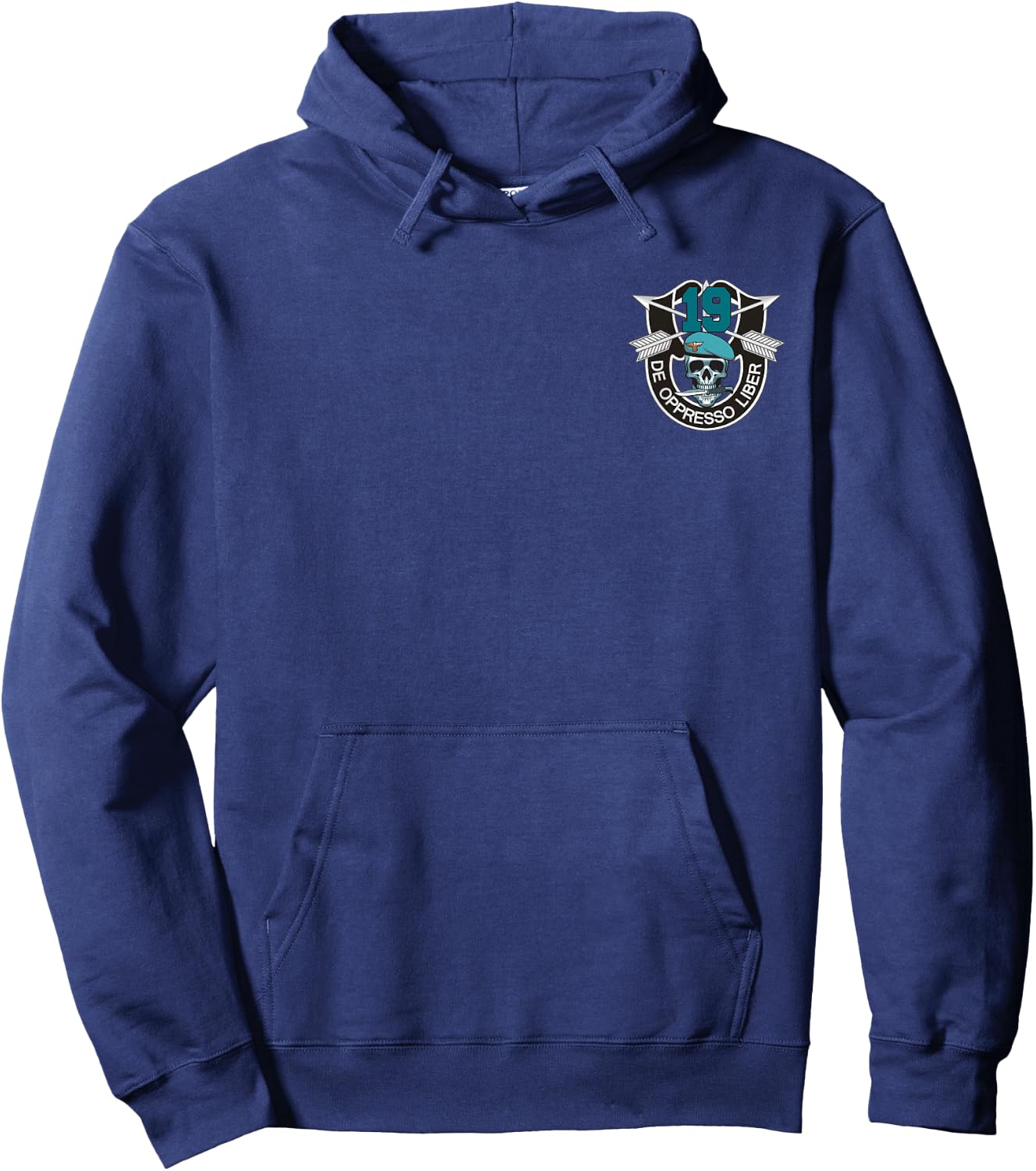 19th Special Forces Group (19th SFG) - De Oppresso Liber Hoodie - Hoodie | Navy