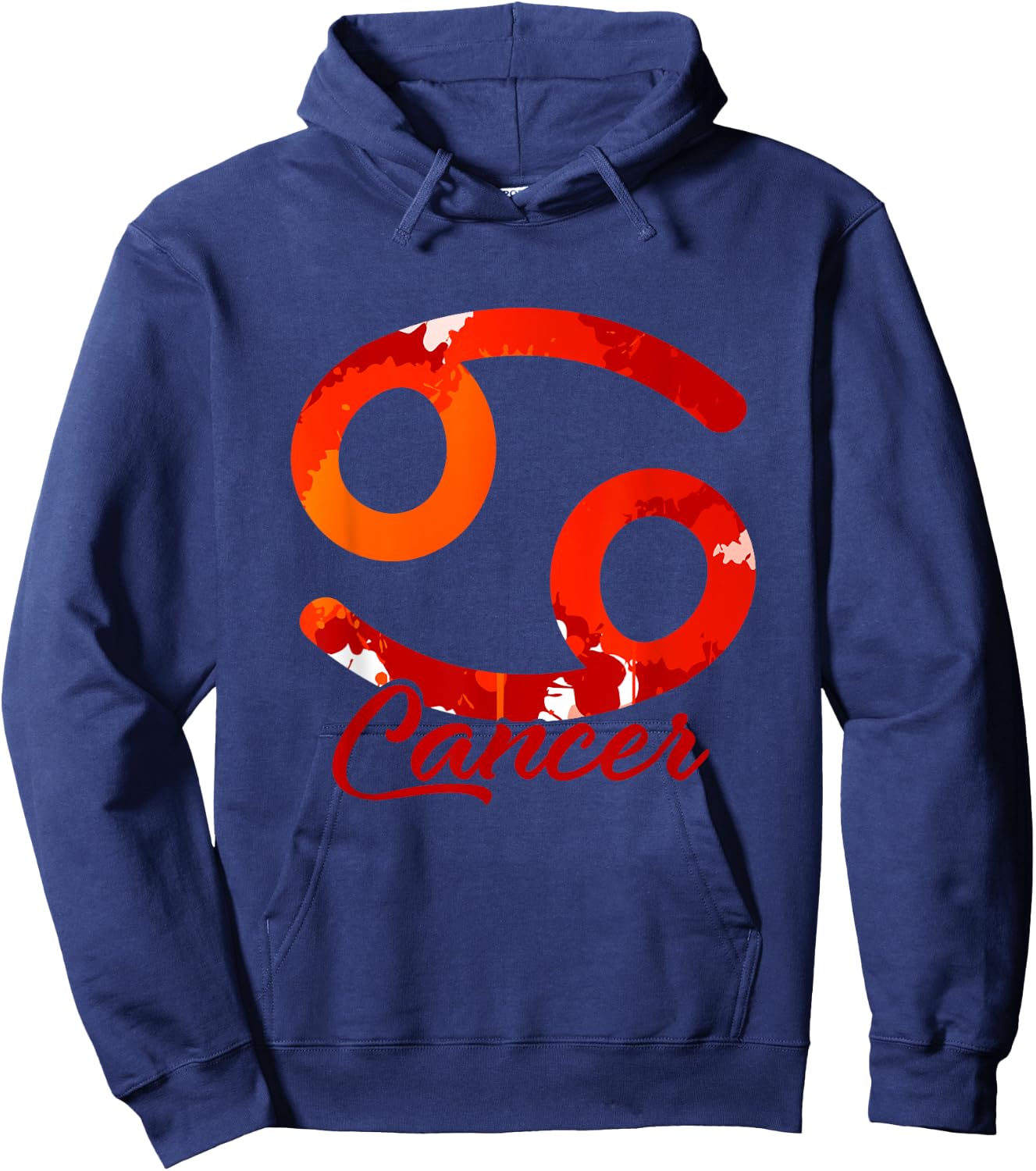 Astrological Sign Gift Symbol Zodiac Sign Cancer Hoodie - Hoodie | Navy