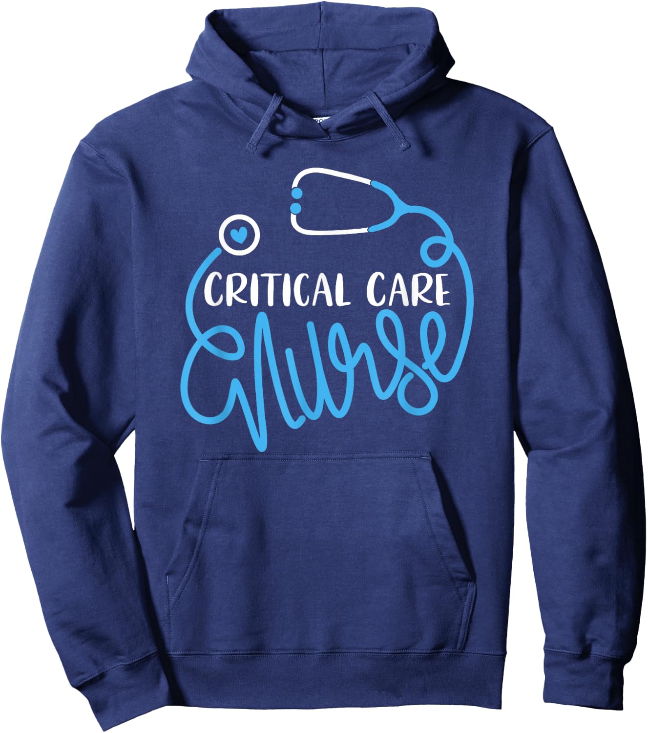 Intensive Care Medical Department - JoinHealthcare Critical Care Nursing Department ICU RN Critical Care Nurse Hoodie - Hoodie | Navy