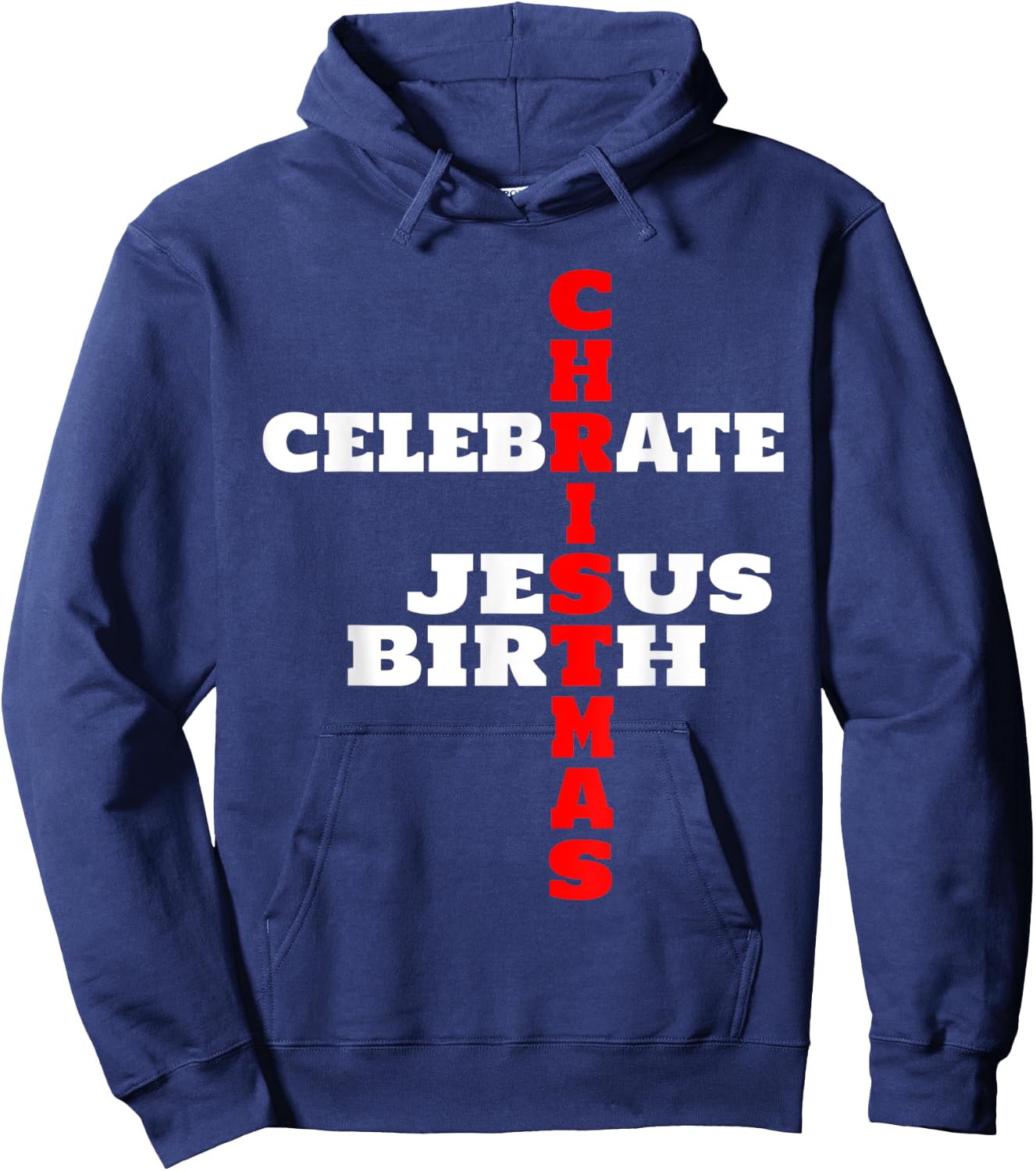 Celebrate Jesus Birth Hoodie - Hoodie | Navy