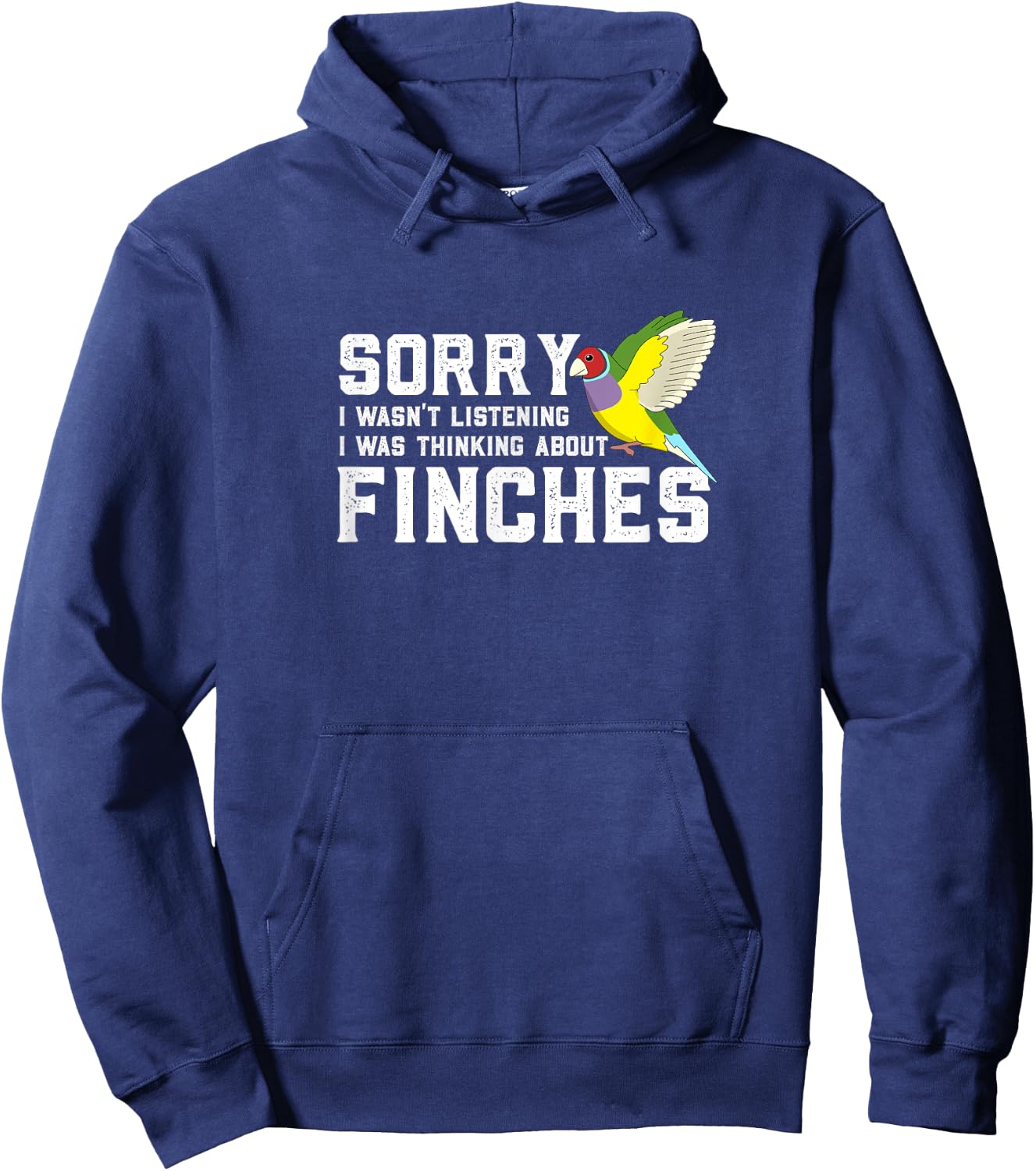 Rainbow Finches - Bird gift - Funny Gouldian Finch Hoodie - Hoodie | Navy