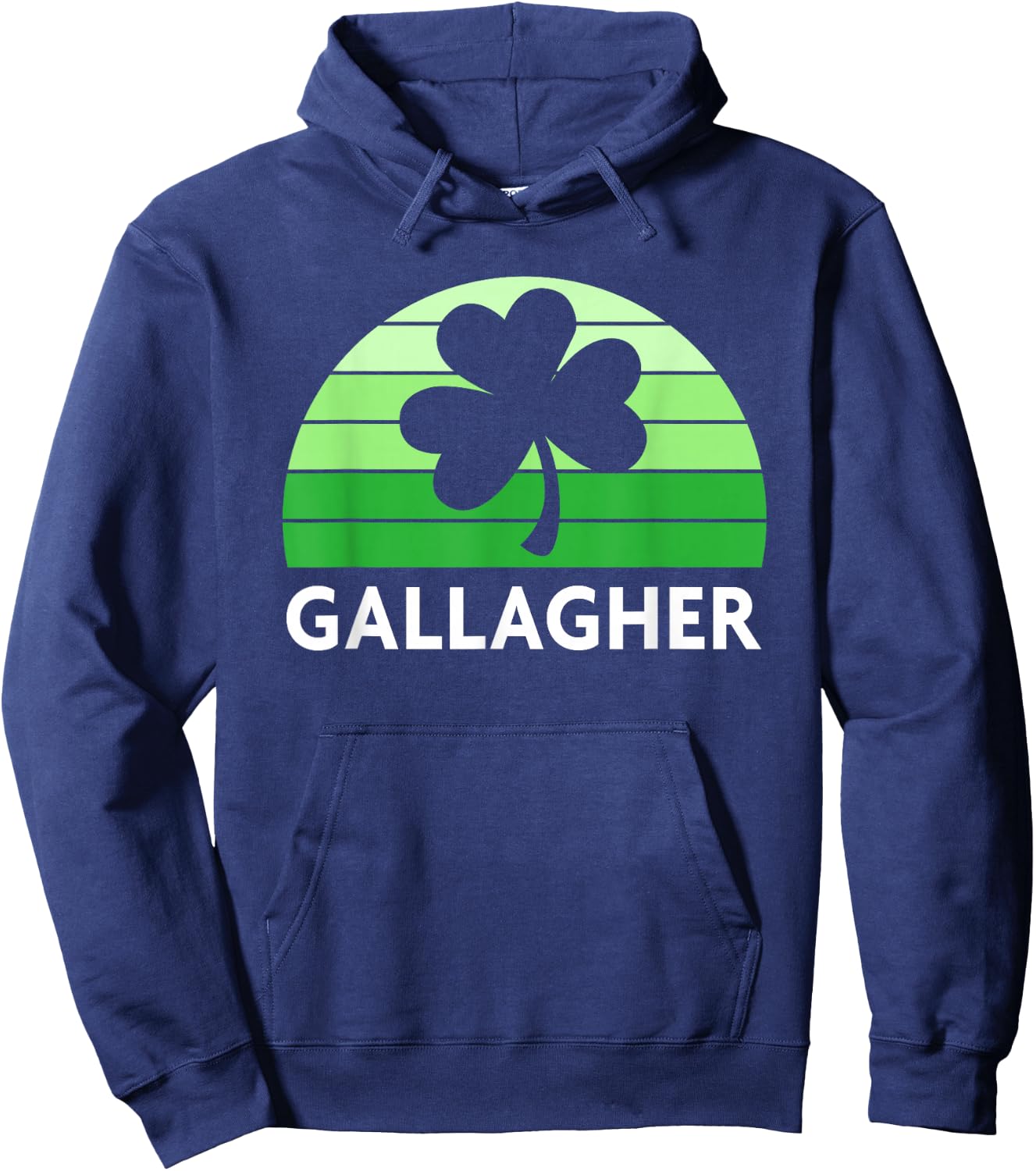 Gallagher Irish Family Name Hoodie - Hoodie | Navy