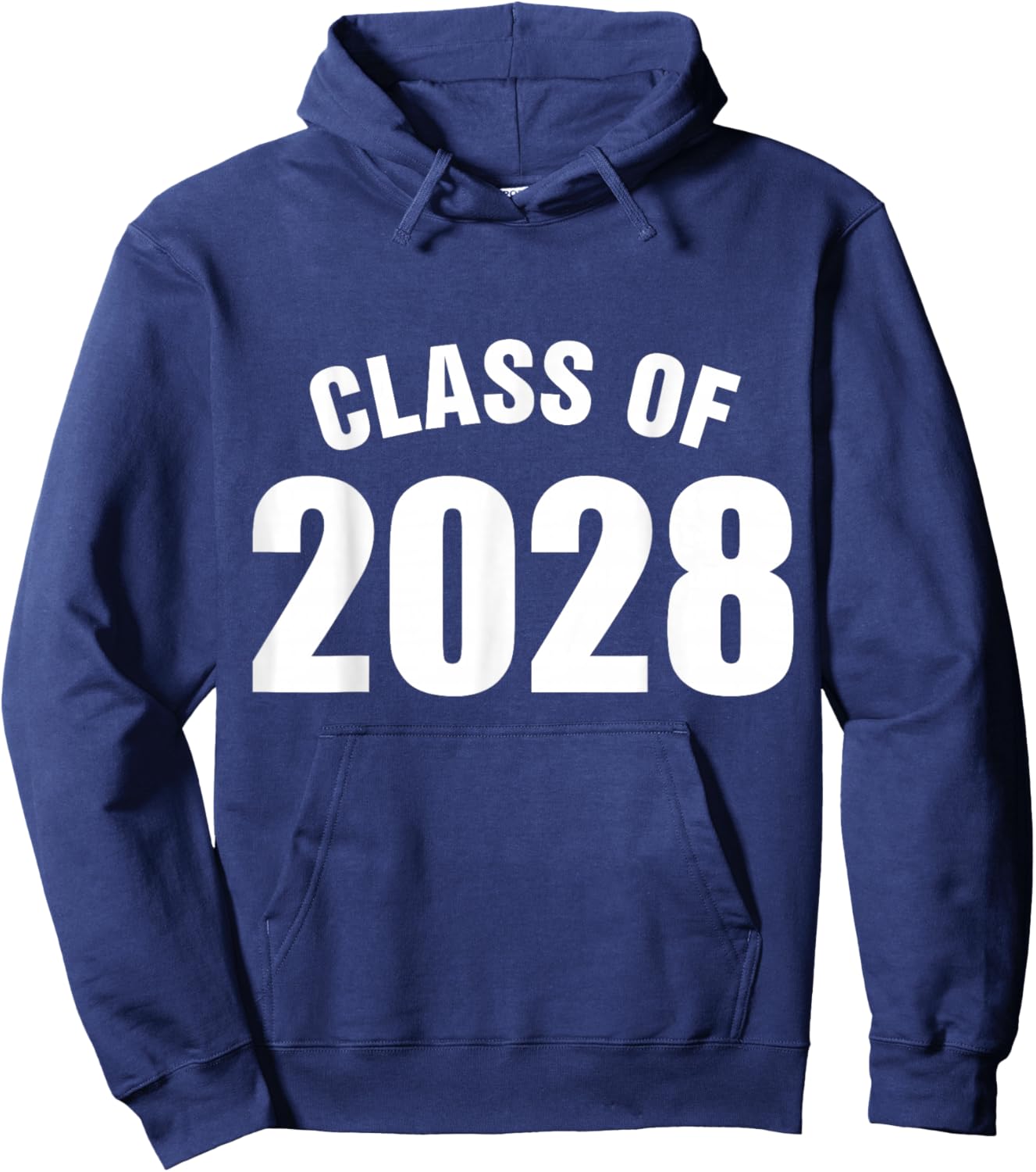 Class Of 2028 Senior Graduation School Hoodie - Hoodie | Navy