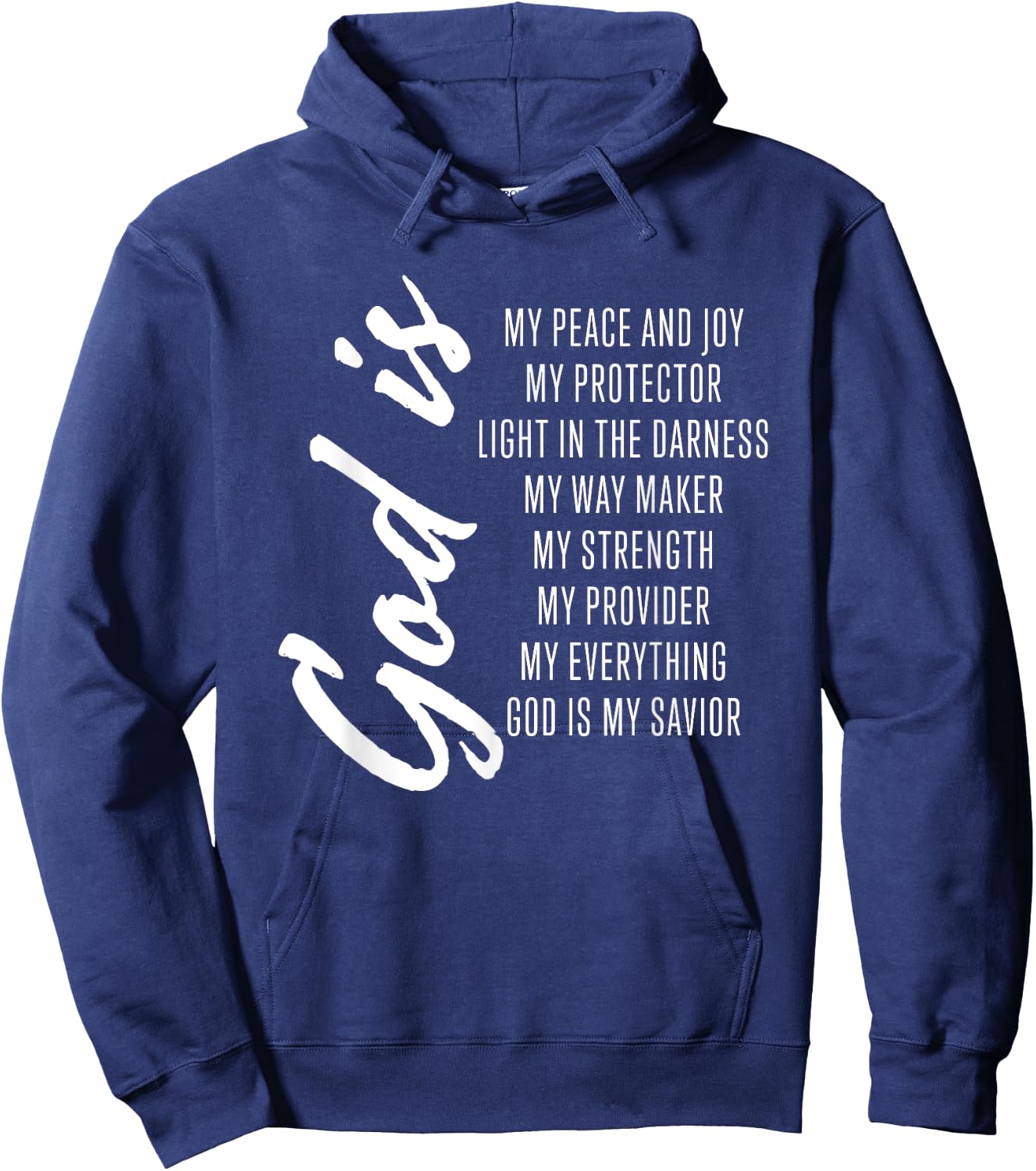 Cute Women's Christian Bible Verse Shirts Women Girls Gifts Hoodie - Hoodie | Navy