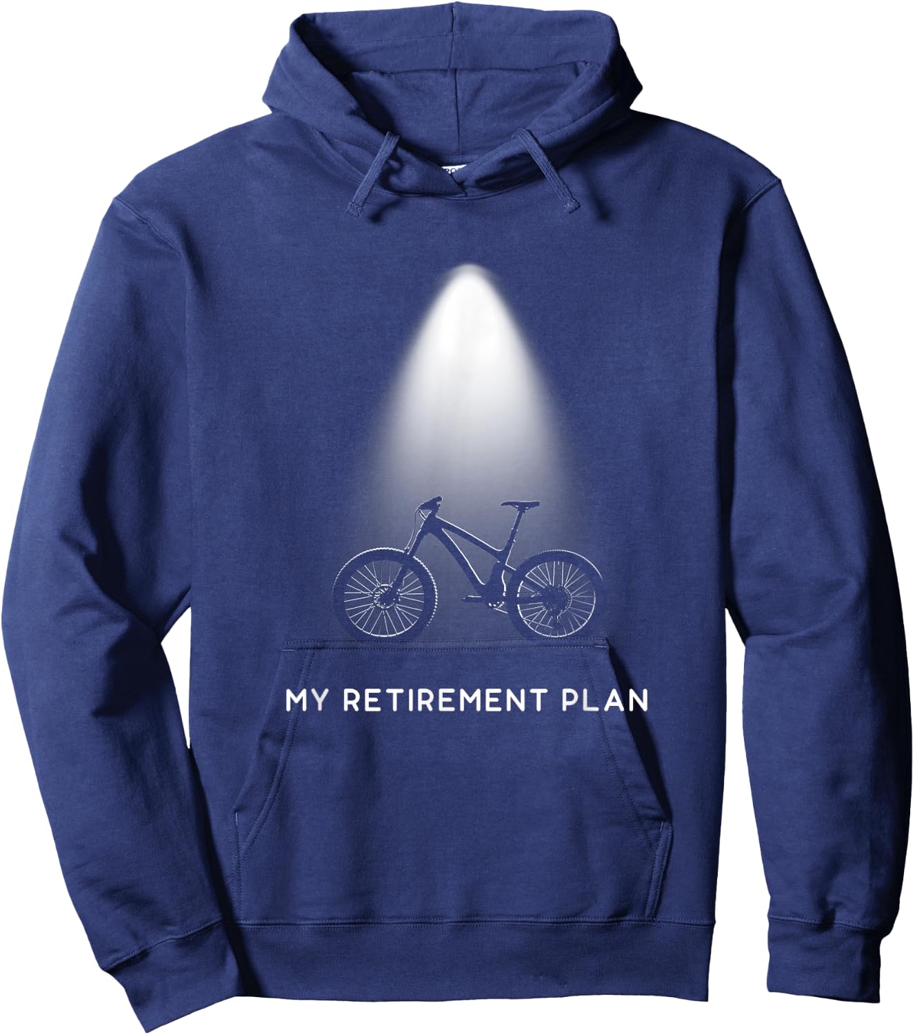 Funny Mountain Bike Apparel - MTB Mountain Bike Hoodie - Hoodie | Navy