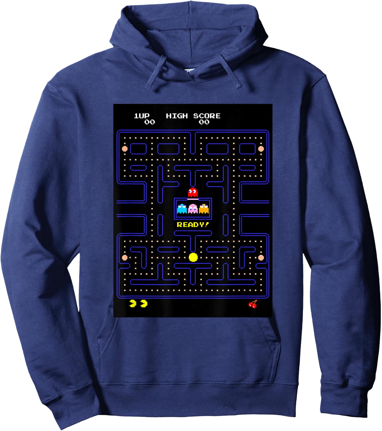 Pac-man Hoodie - Hoodie | Navy