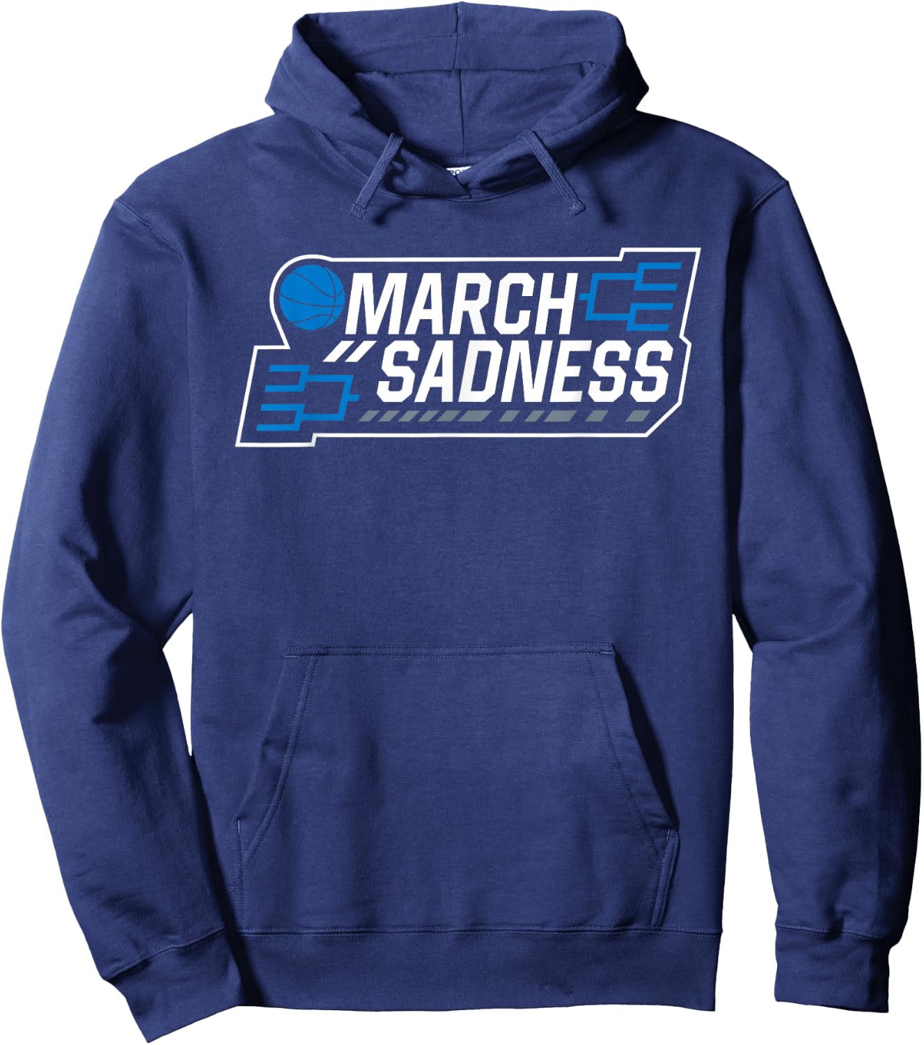 March Sadness Everythings Cancelled Hoodie - Hoodie | Navy