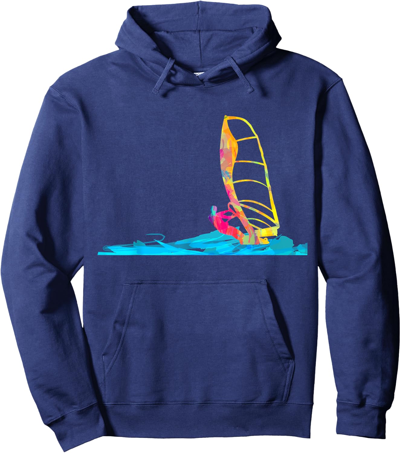 Windsurfing Windsurfer Gift Surfboard Hoodie - Hoodie | Navy