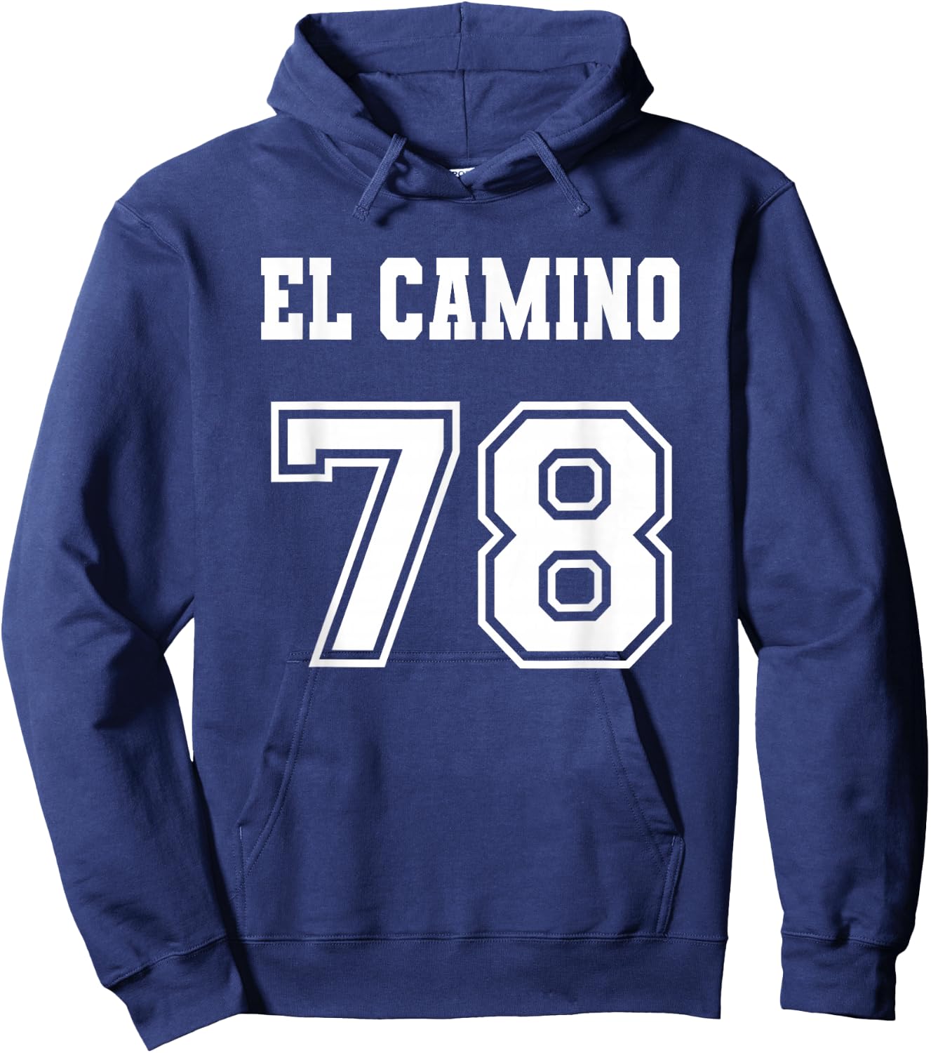 Jersey Style El Camino 78 1978 Hoodie - Hoodie | Navy