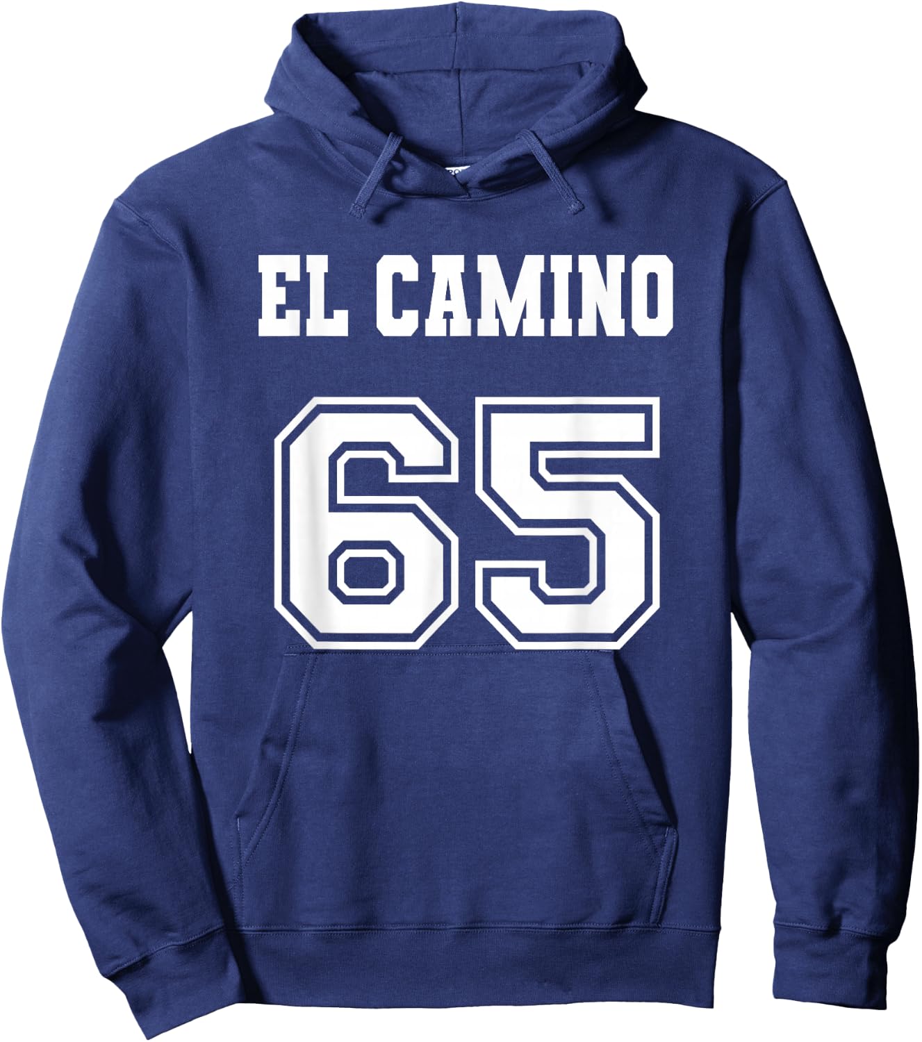 Jersey Style El Camino 65 1965 Hoodie - Hoodie | Navy