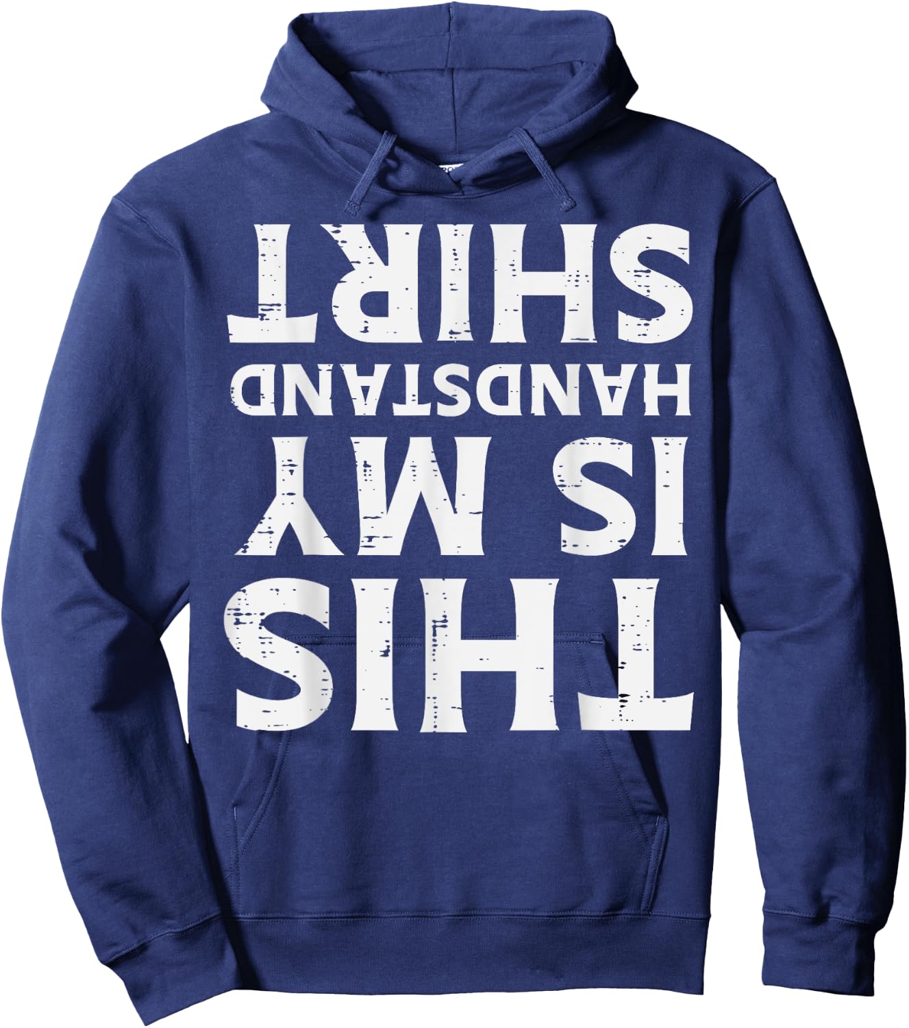 Gym This My Handstand Shirt Fun Gymnastics Fitness Women Men Hoodie - Hoodie | Navy